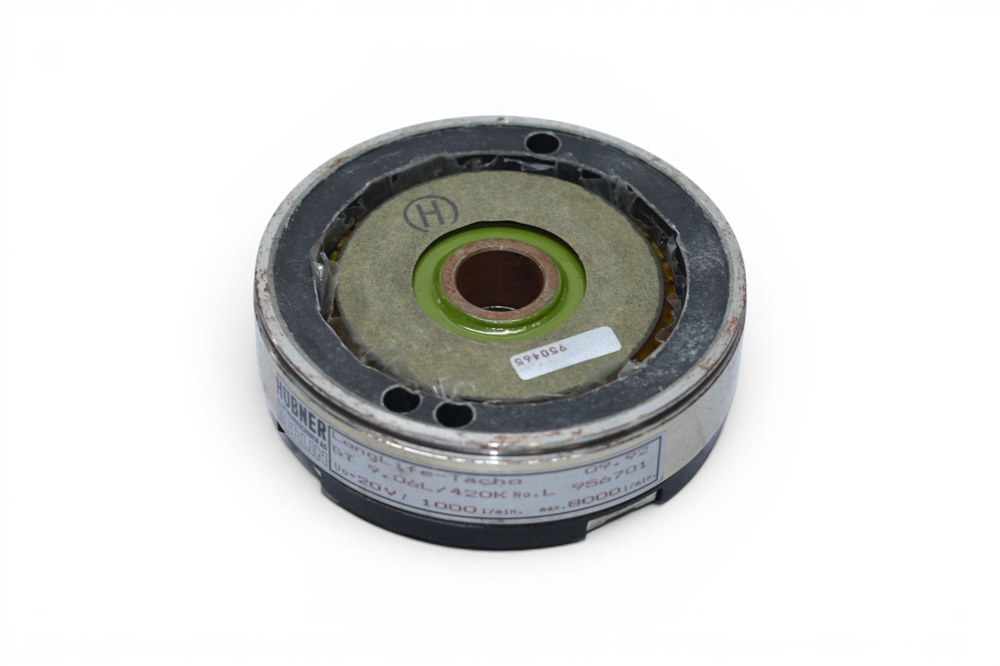 HUBNER BERLIN GT 9.06L/420 K TACHOGENERATOR 956701
