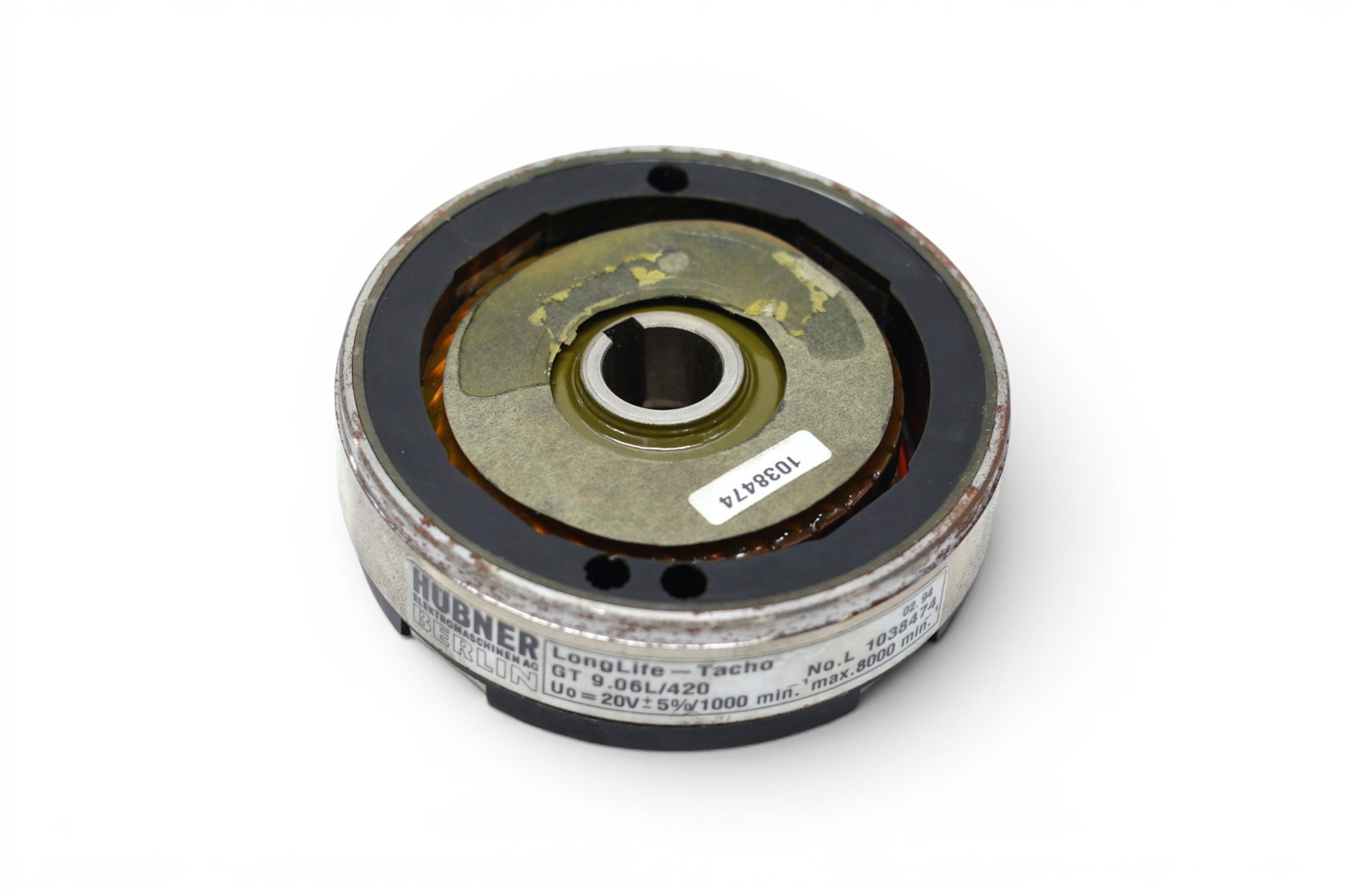 HUBNER BERLIN GT 9.06L/420 TACHOGENERATOR 1038474