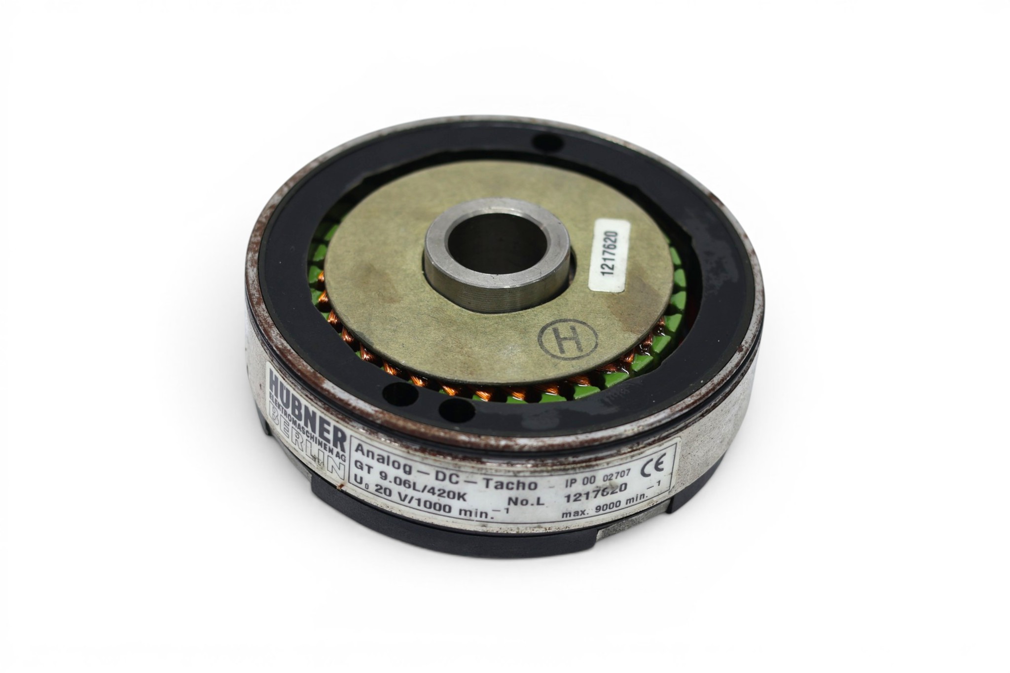 HUBNER BERLIN GT 9.06L/420 K TACHOGENERATOR 1217620