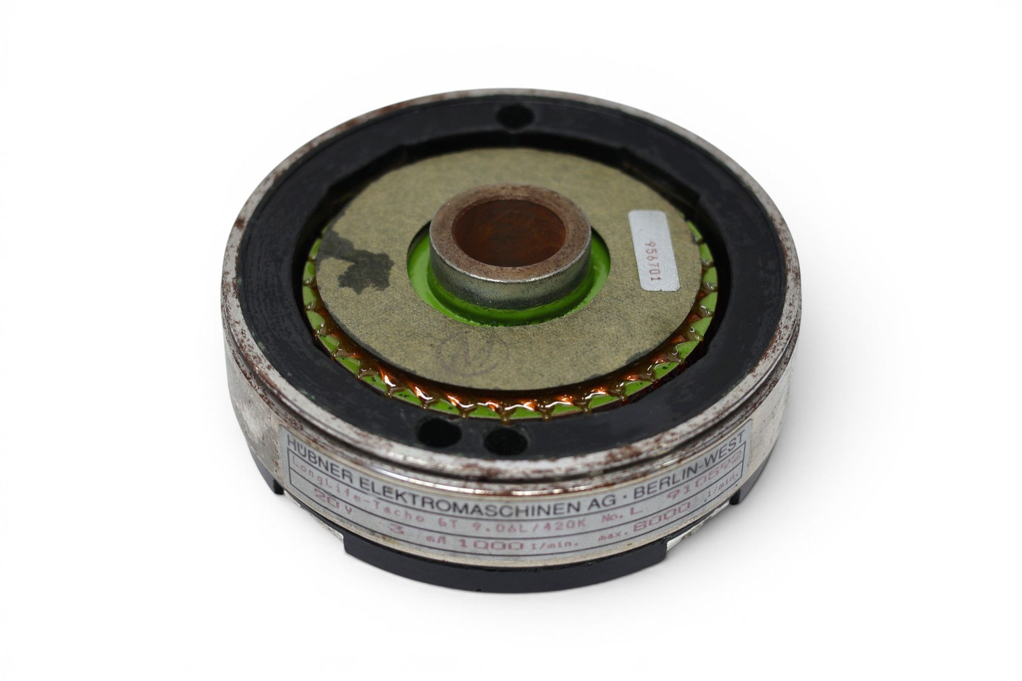 HUBNER BERLIN GT 9.06L/420 K TACHOGENERATOR 910592