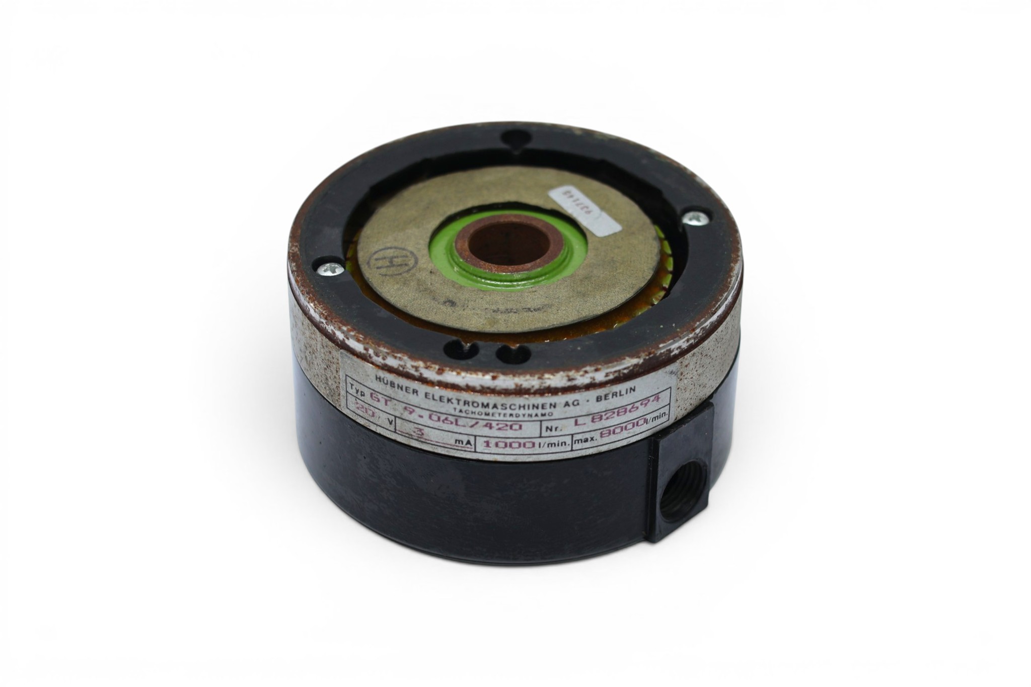 HUBNER BERLIN GT 9.06L/420 TACHOGENERATOR 828694