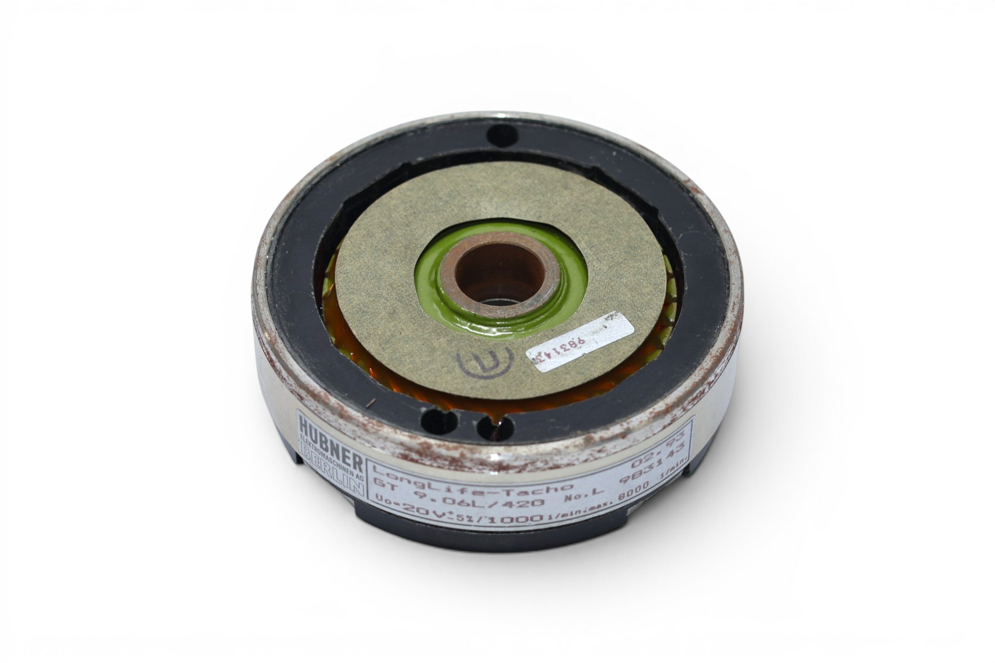 HUBNER BERLIN GT 9.06L/420 TACHOGENERATOR 983143