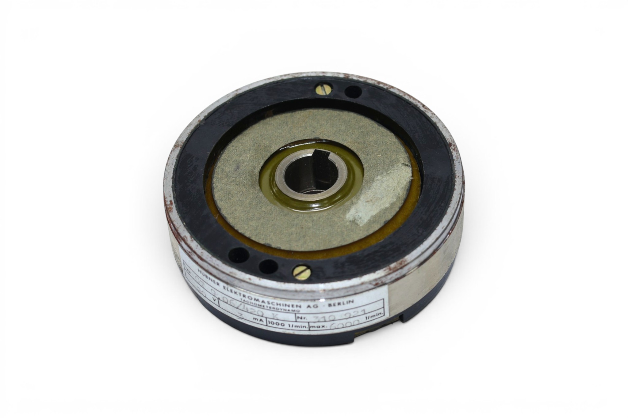 HUBNER BERLIN GT 9.06L/420 K TACHOGENERATOR 310021