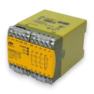 PILZ PNOZ 1-2 110-120VAC 3S1O SAFETY RELAY 474631