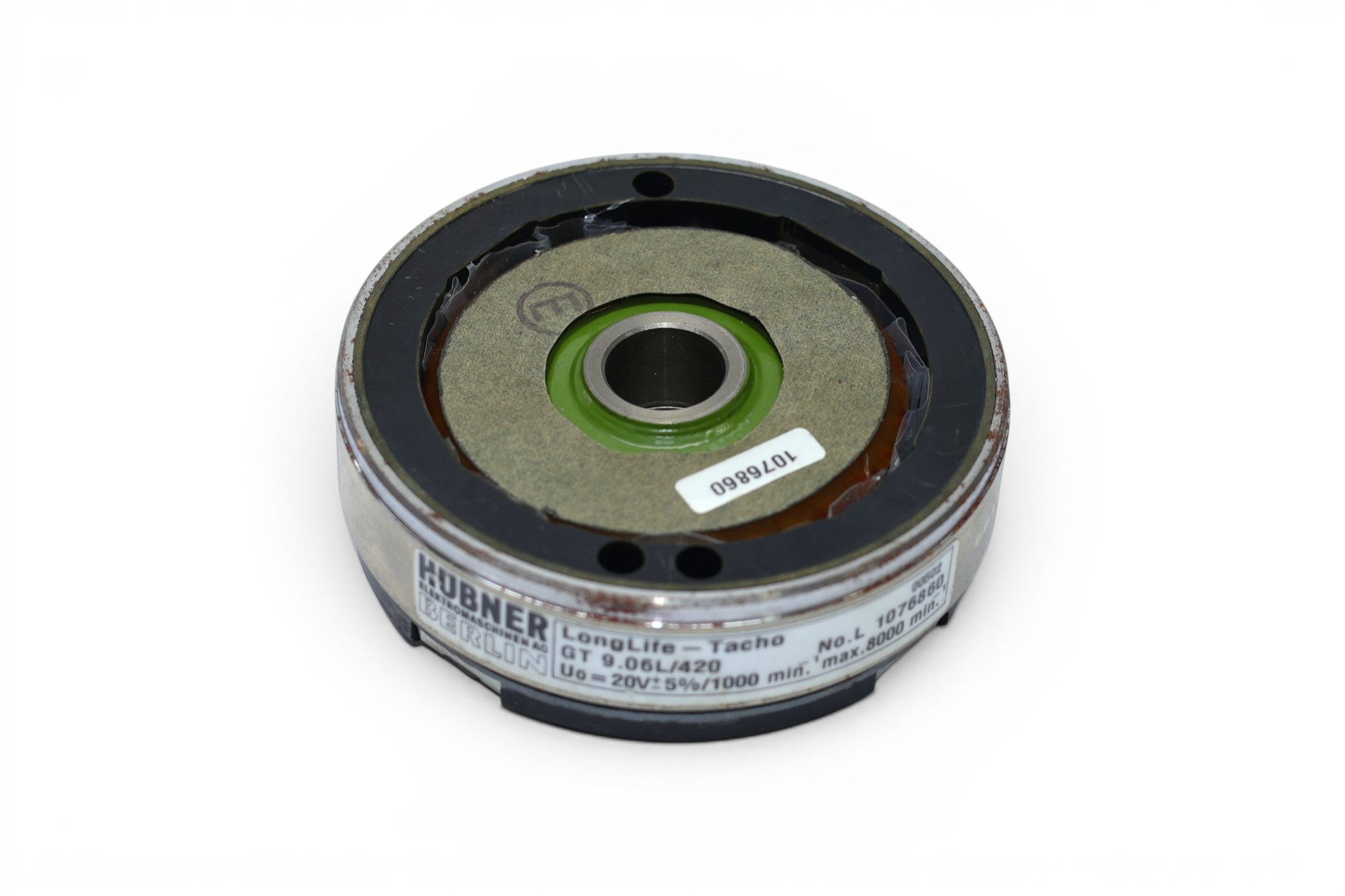 HUBNER BERLIN GT 9.06L/420 TACHOGENERATOR 1076860