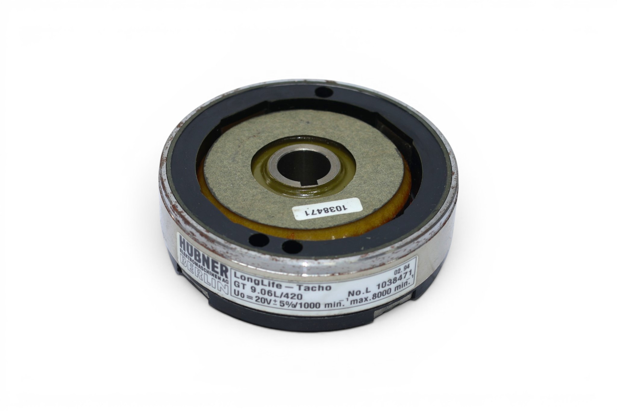 HUBNER BERLIN GT 9.06L/420 TACHOGENERATOR 1038471