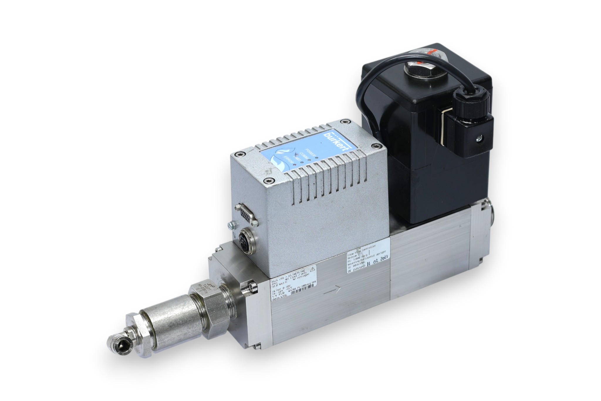 BURKERT 8626 MASS FLOW CONTROLLER 2836