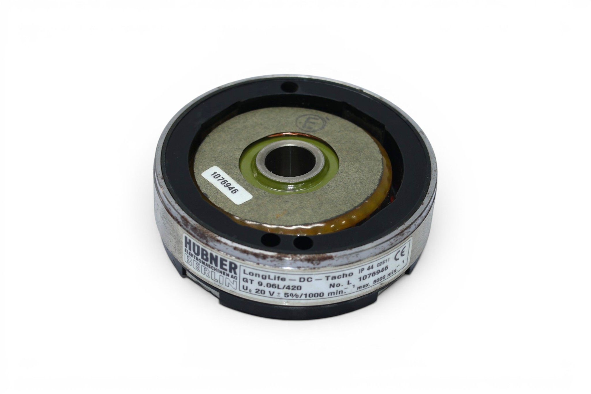HUBNER BERLIN GT 9.06L/420 TACHOGENERATOR 1076946