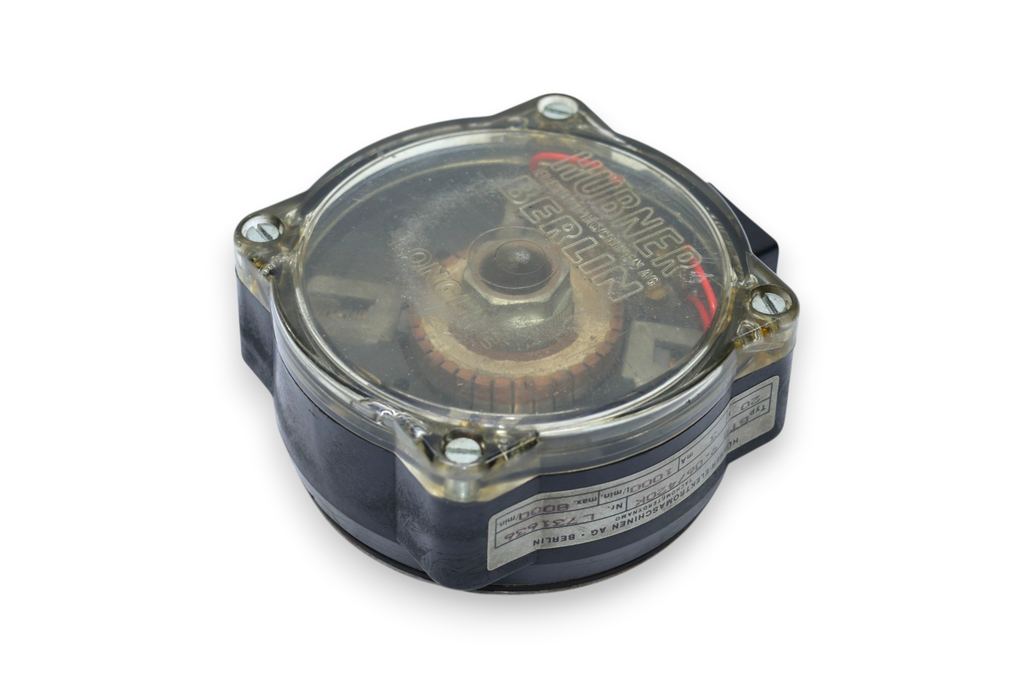HUBNER BERLIN GTB9.06L/420K TACHOGENERATOR
