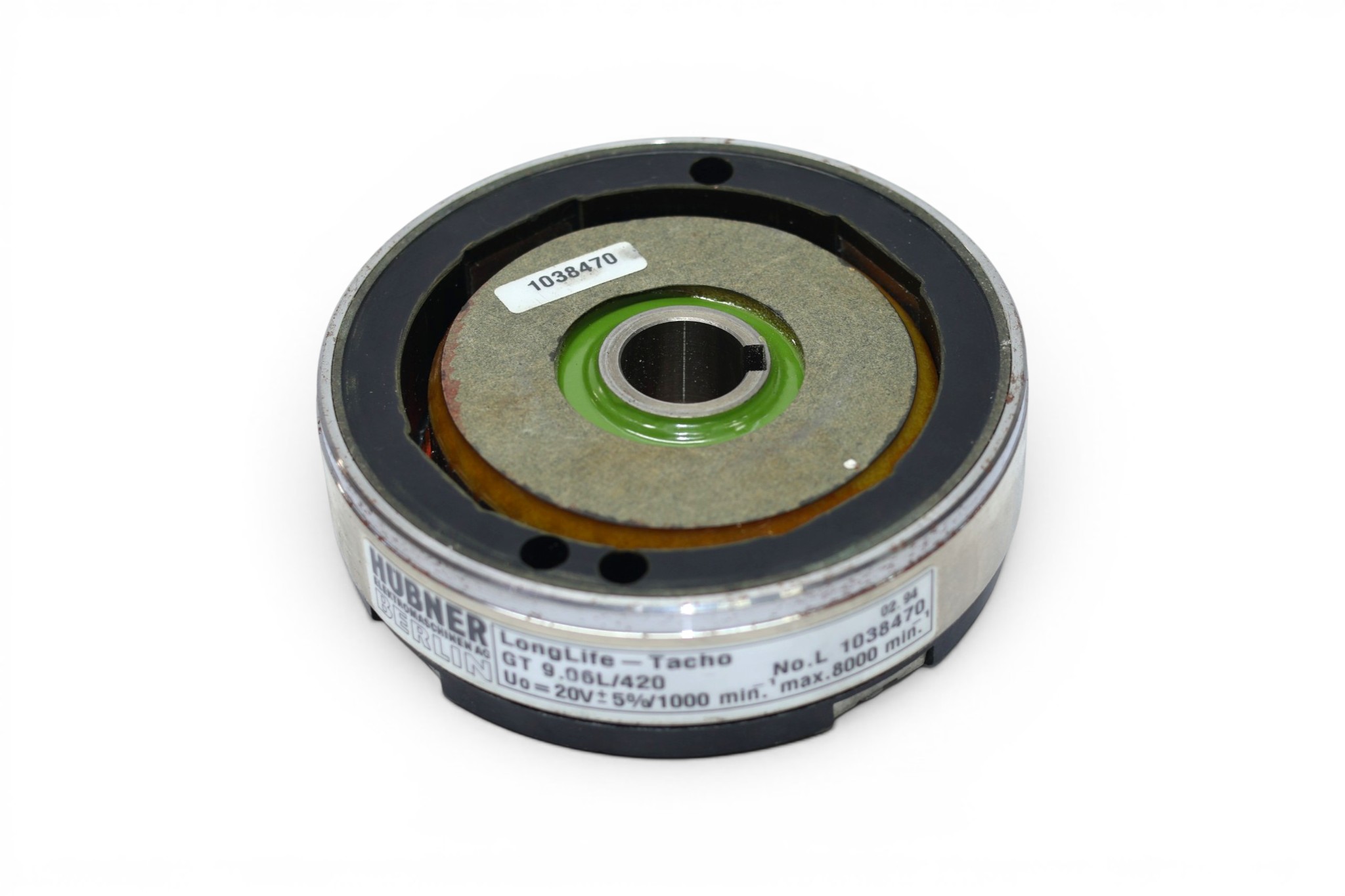 HUBNER BERLIN GT 9.06L/420 TACHOGENERATOR 1038470