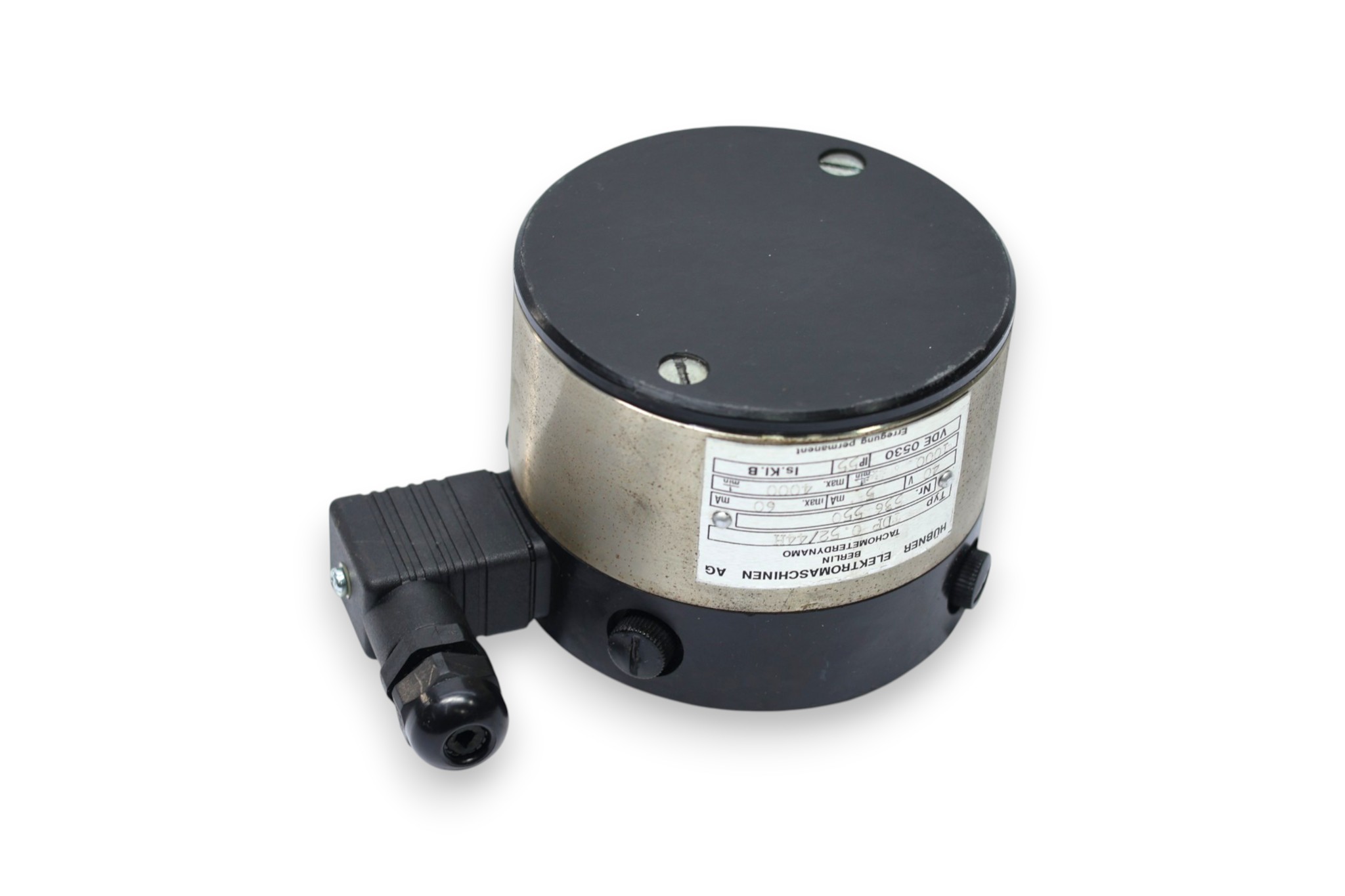 HUBNER BERLIN TDP0.52/44H TACHOGENERATOR