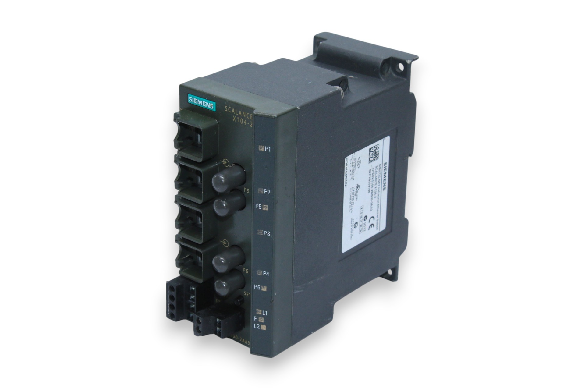 SIEMENS 6GK5104-2BB00-2AA3 INDUSTRIAL ETHERNET SWITCH SCALANCE X104-2