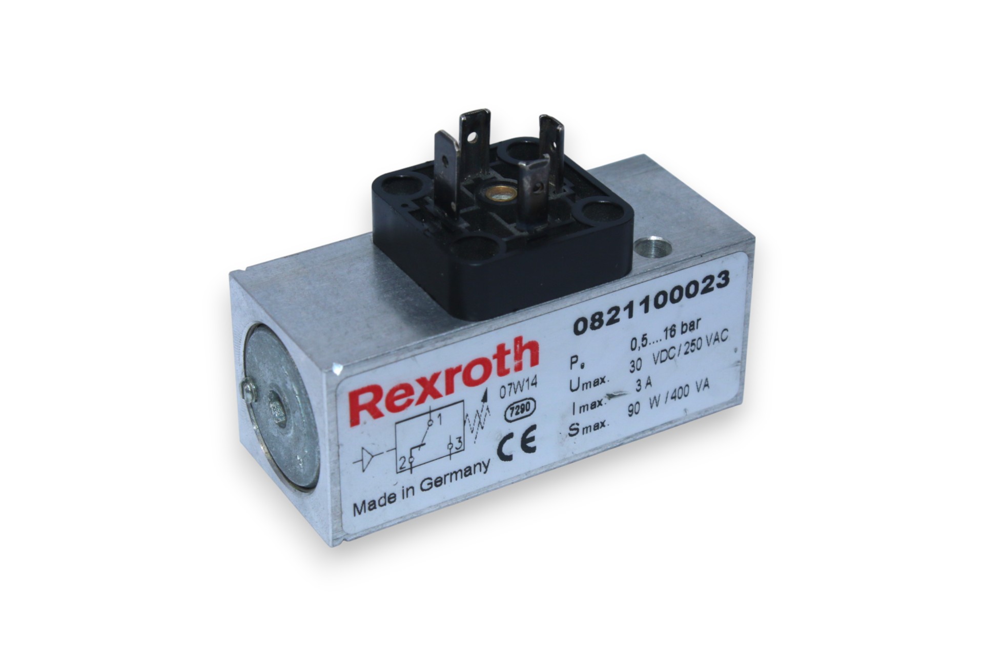 REXROTH 0821100023 Pressure Switche 0.5...16 bar
