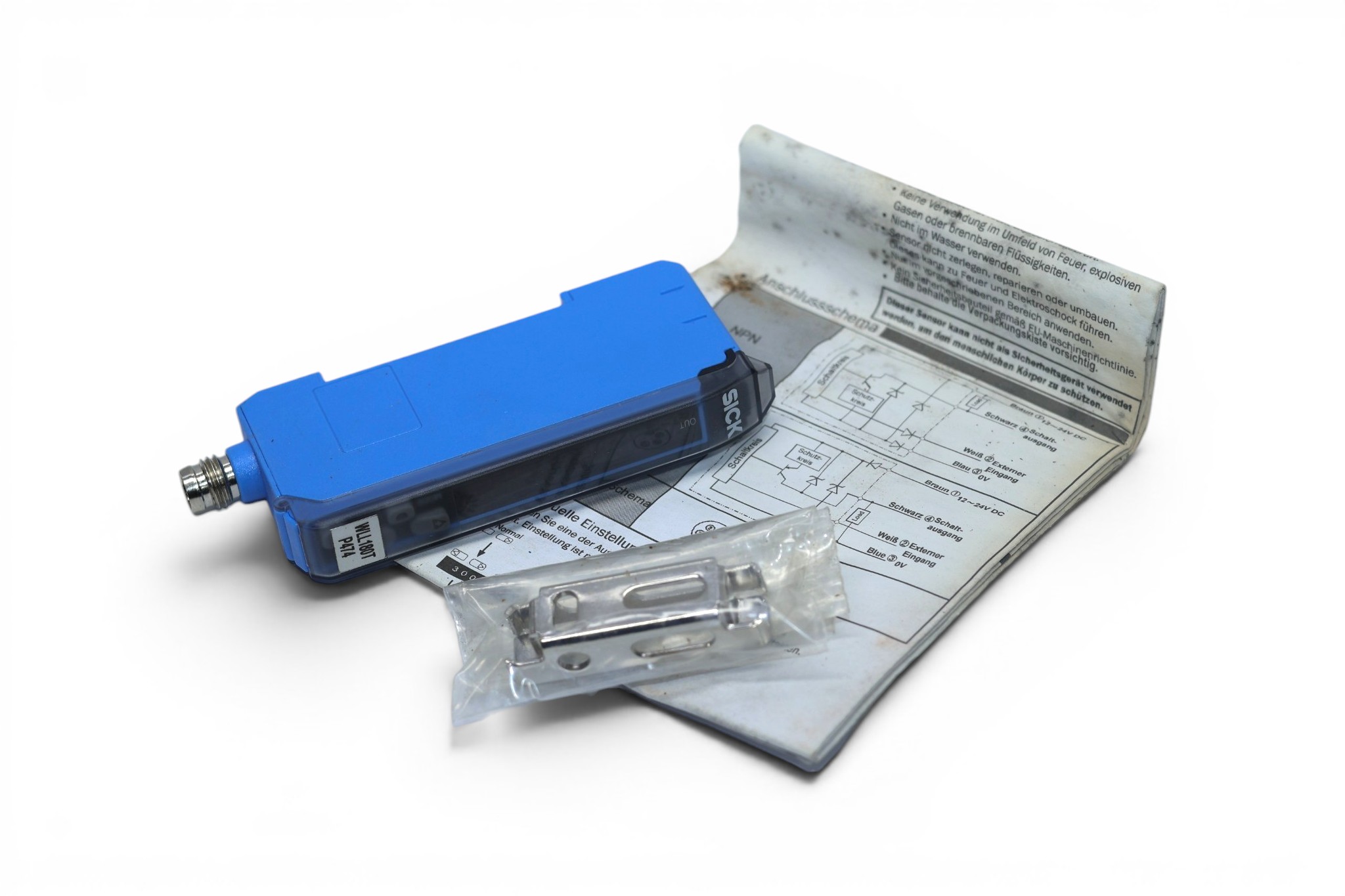 SICK WLL180T-P474 FIBER-OPTIC SENSOR 6039618