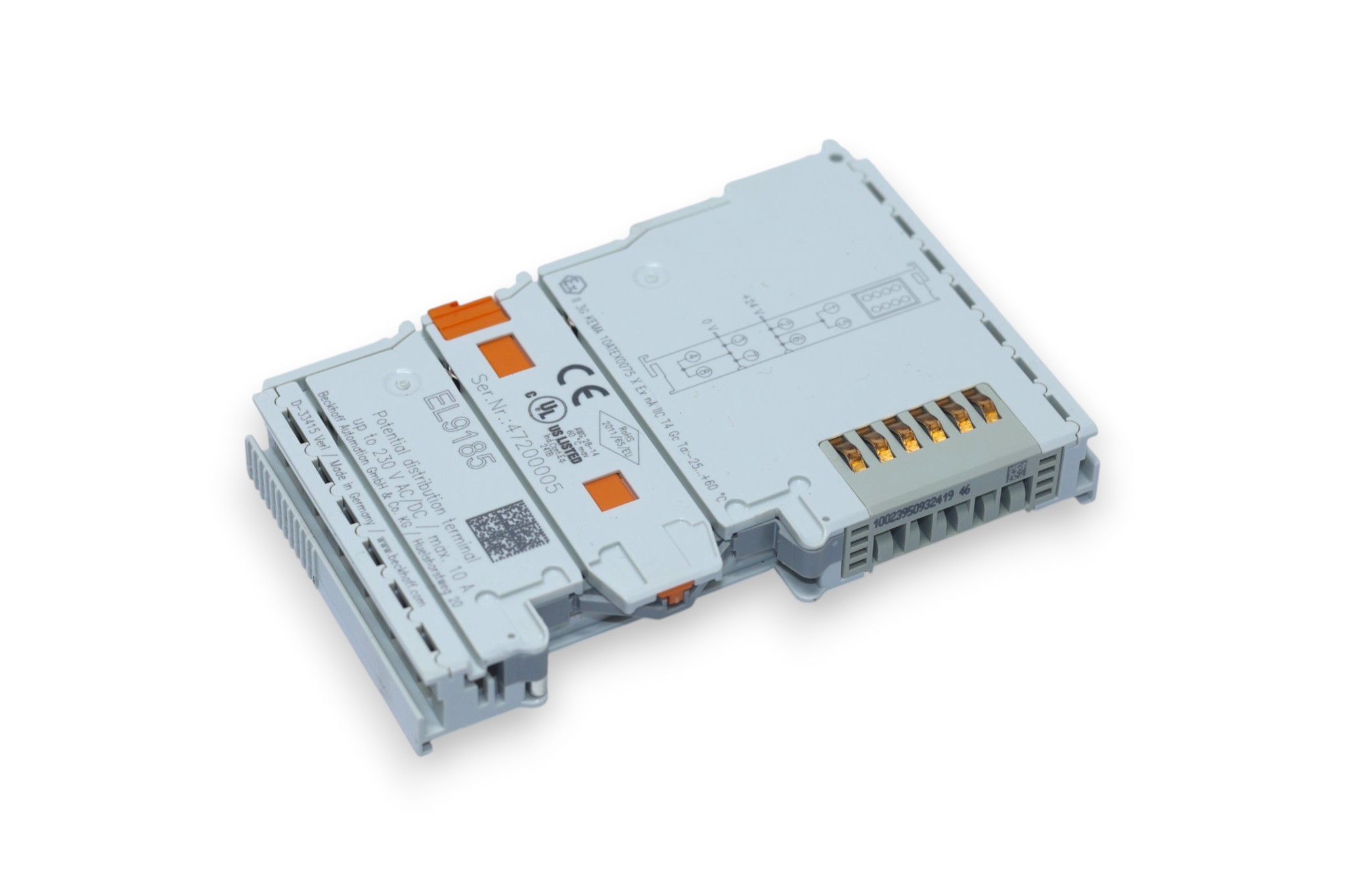 BECKHOFF EL9185 ETHERCAT TERMINAL