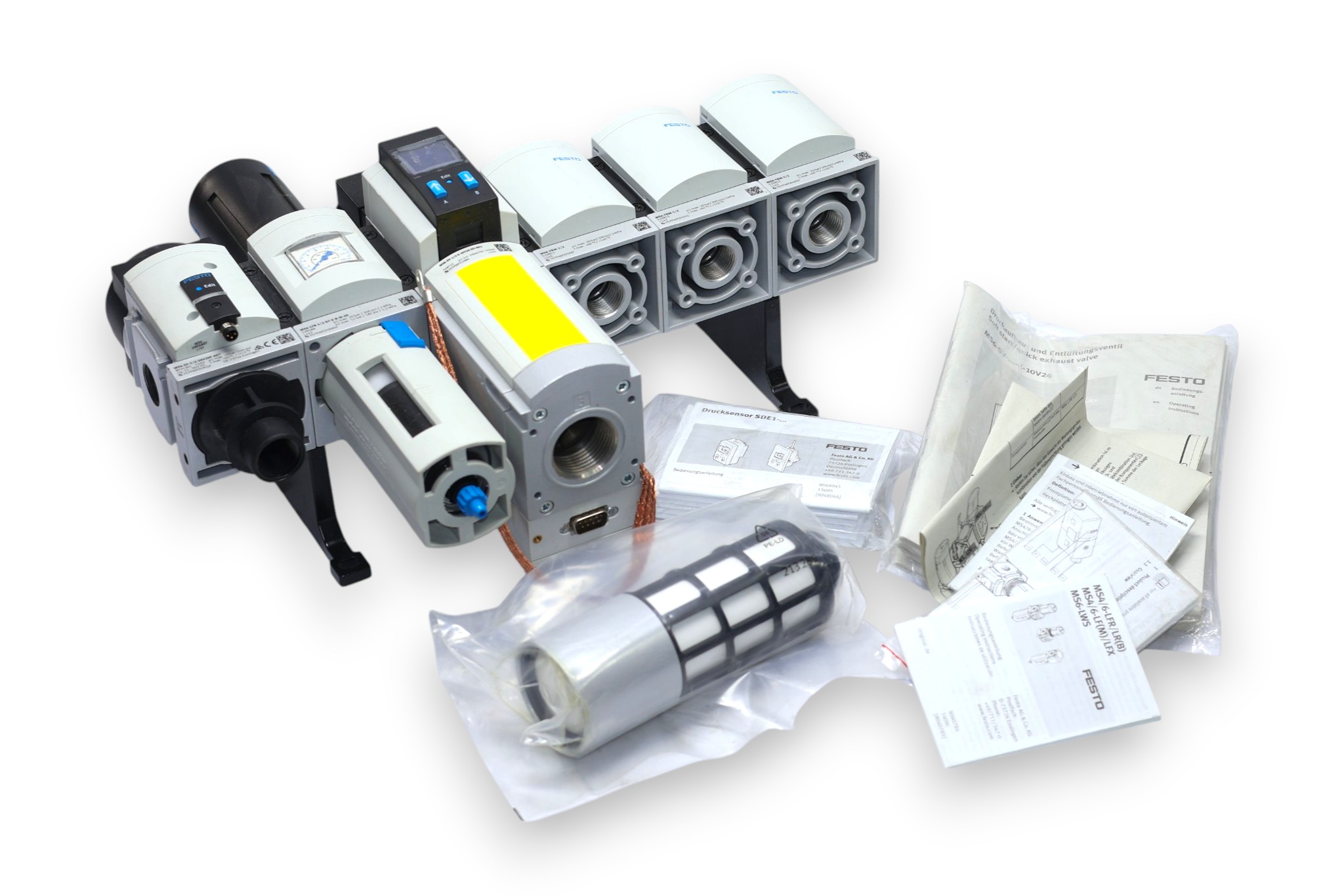 FESTO MSB6-1/2:D14:J1:V4:F1:F1:F1-WPB SERVICE UNIT COMBINATION 531030