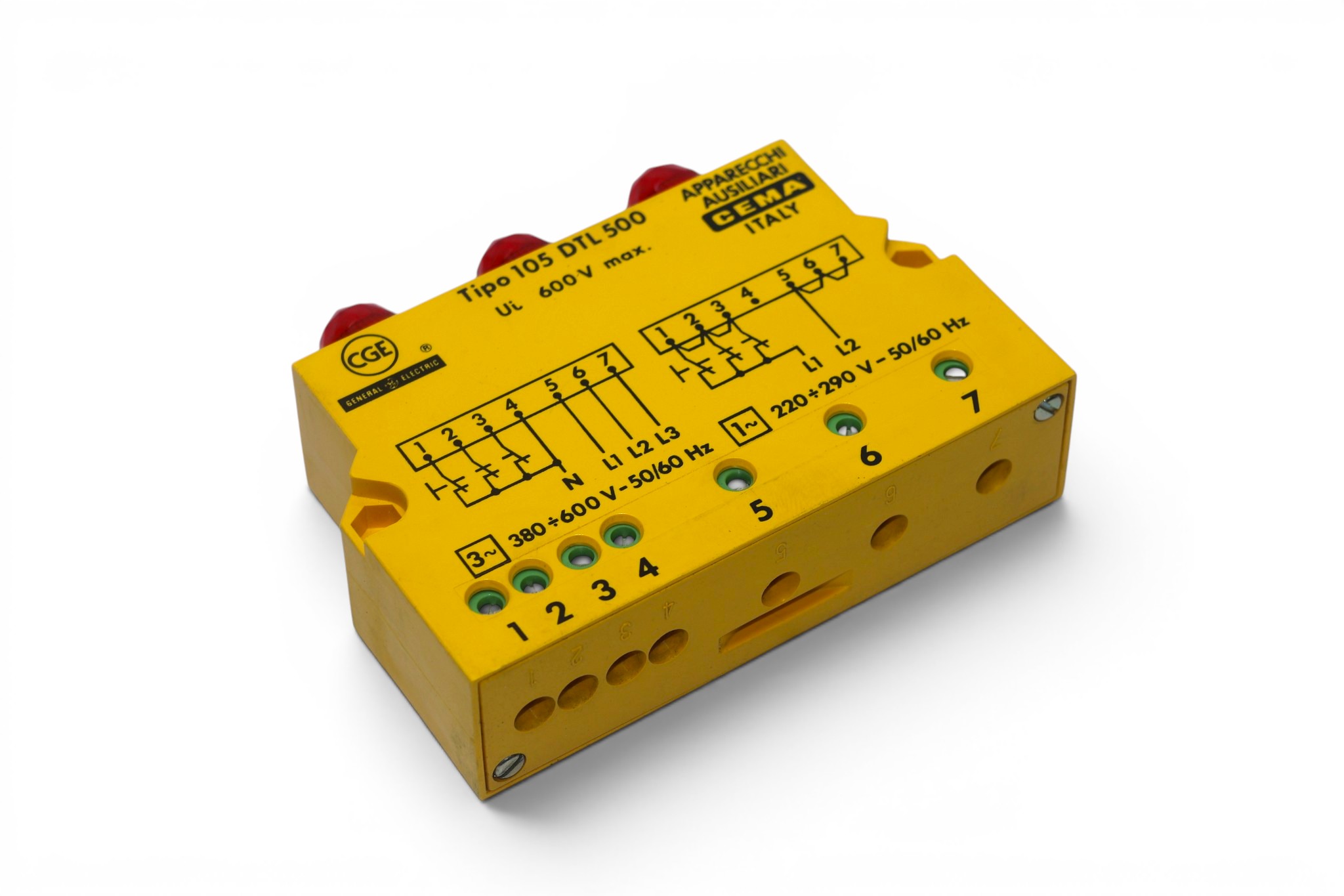 GENERAL ELECTRIC 105 DTL 500 FLASHING DEVICE
