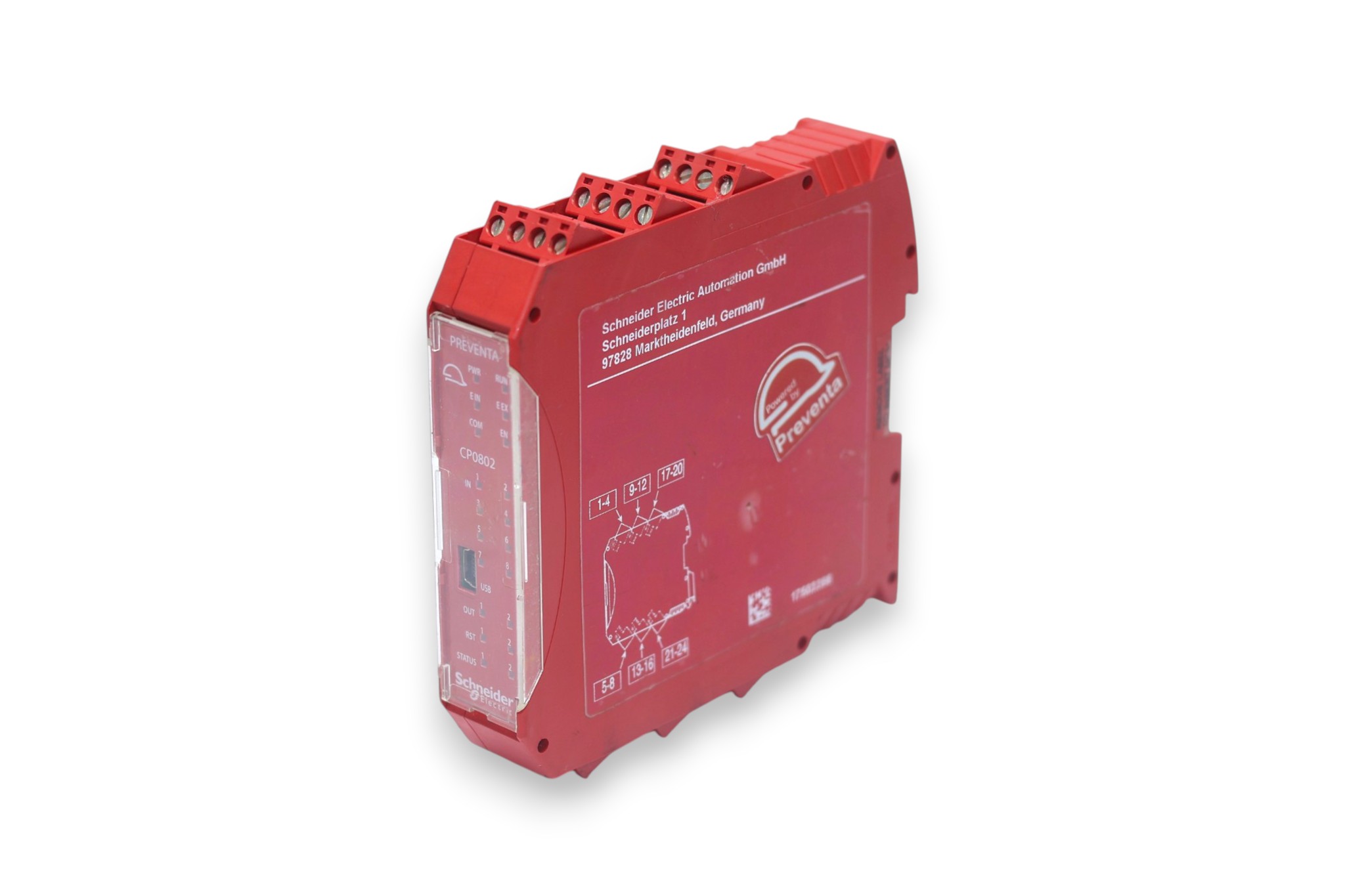 SCHNEIDER XPSMCMCP0802 SAFETY CONTROLLER