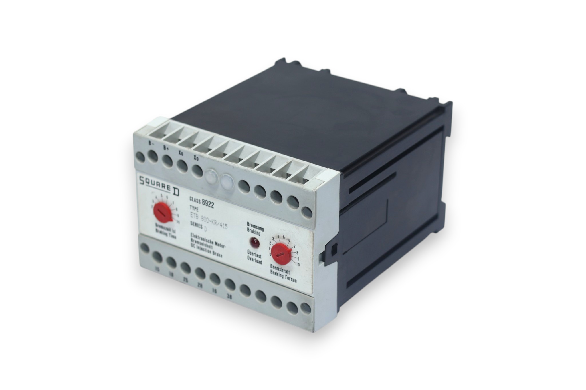 SQUARE D CLASS 8922 BRAKE MODULE ETB 800-KR/415