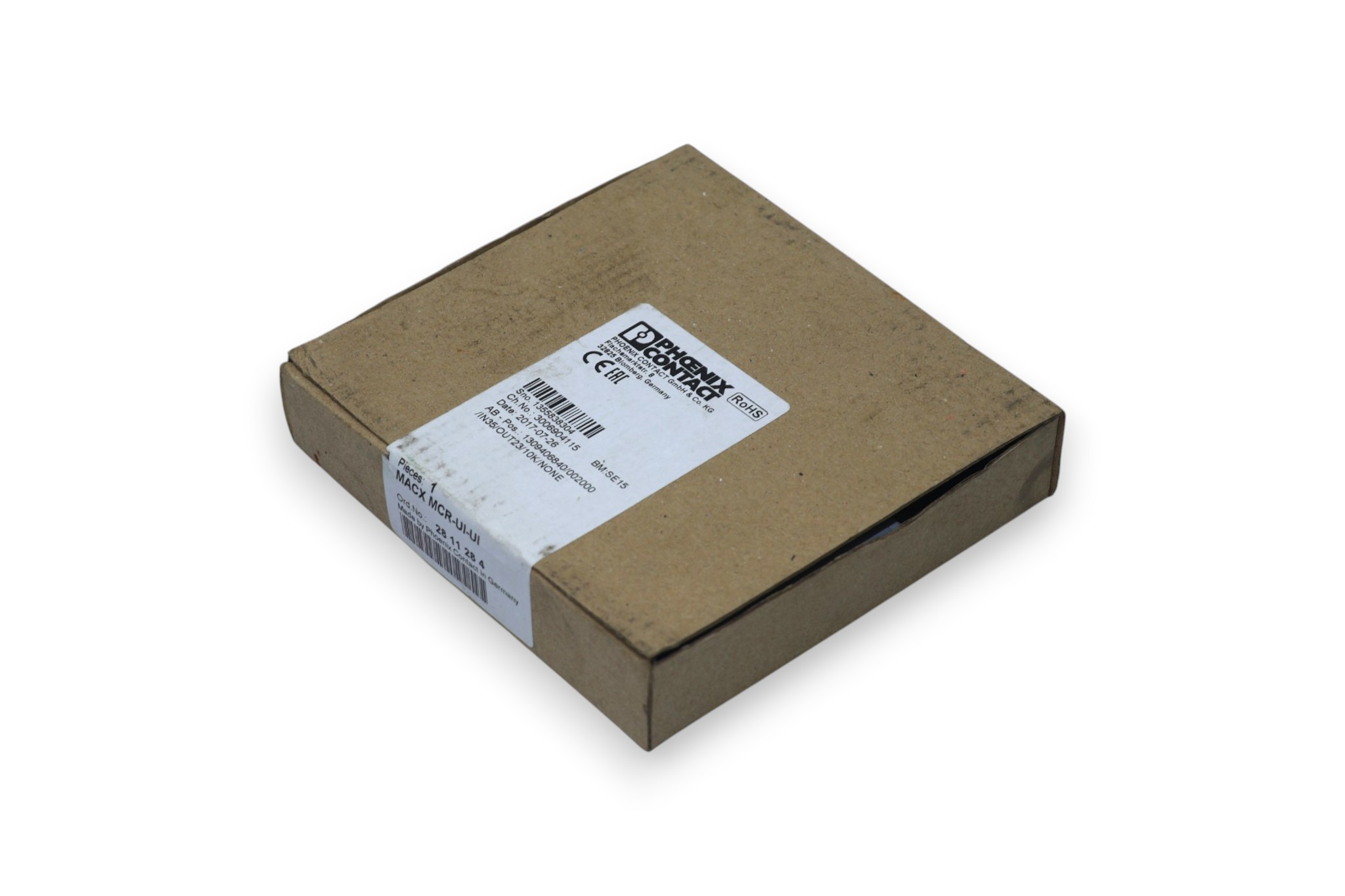 PHOENIX CONTACT MACX MCR-UI-UI SIGNAL CONDITIONER 2811284