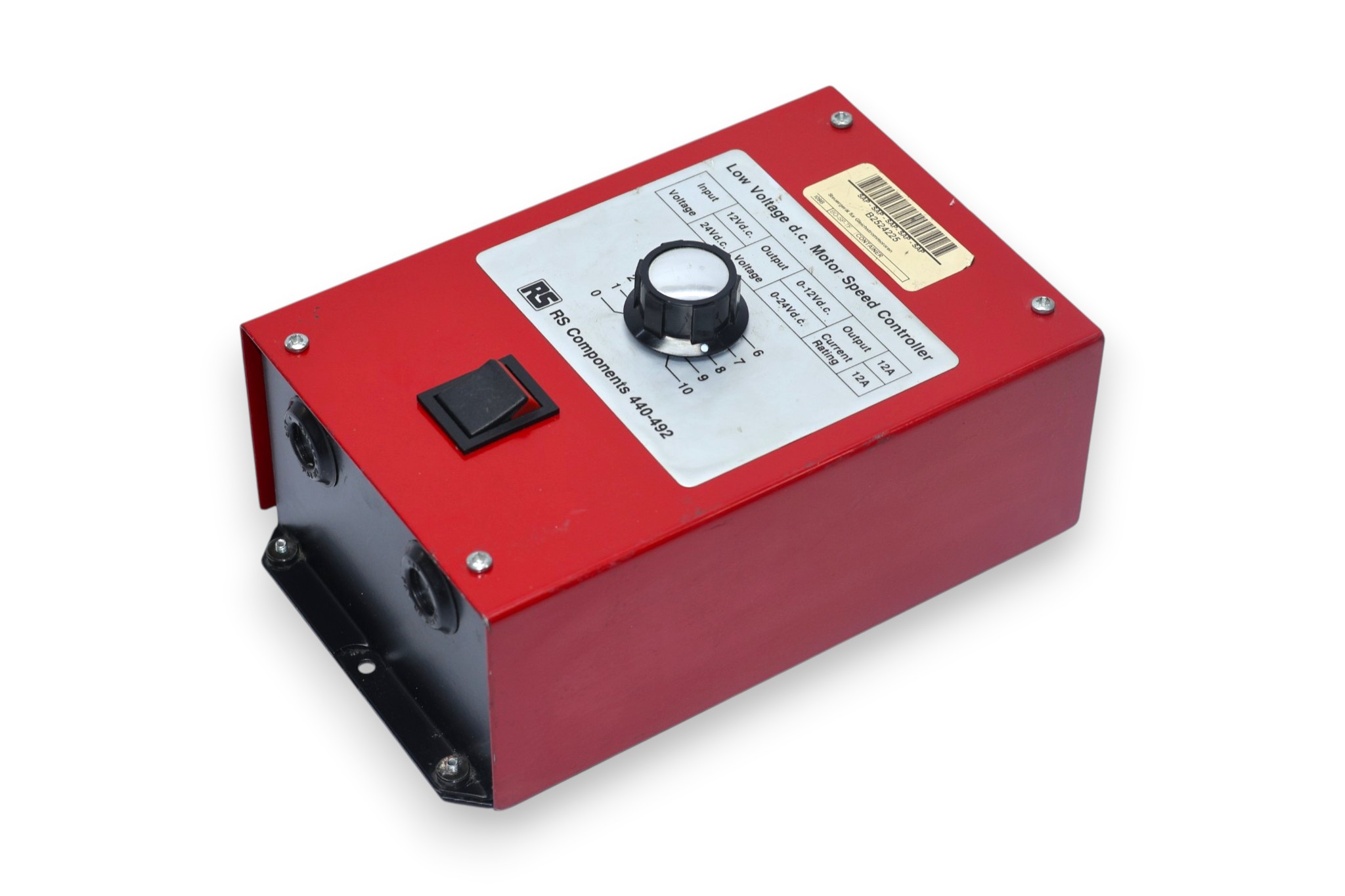 RS 440-492 SPEED CONTROLLER
