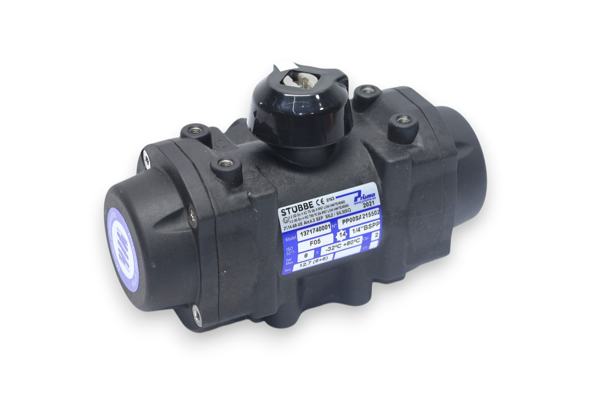 STUBBE 1371740001 BALL VALVE PP00SA215502
