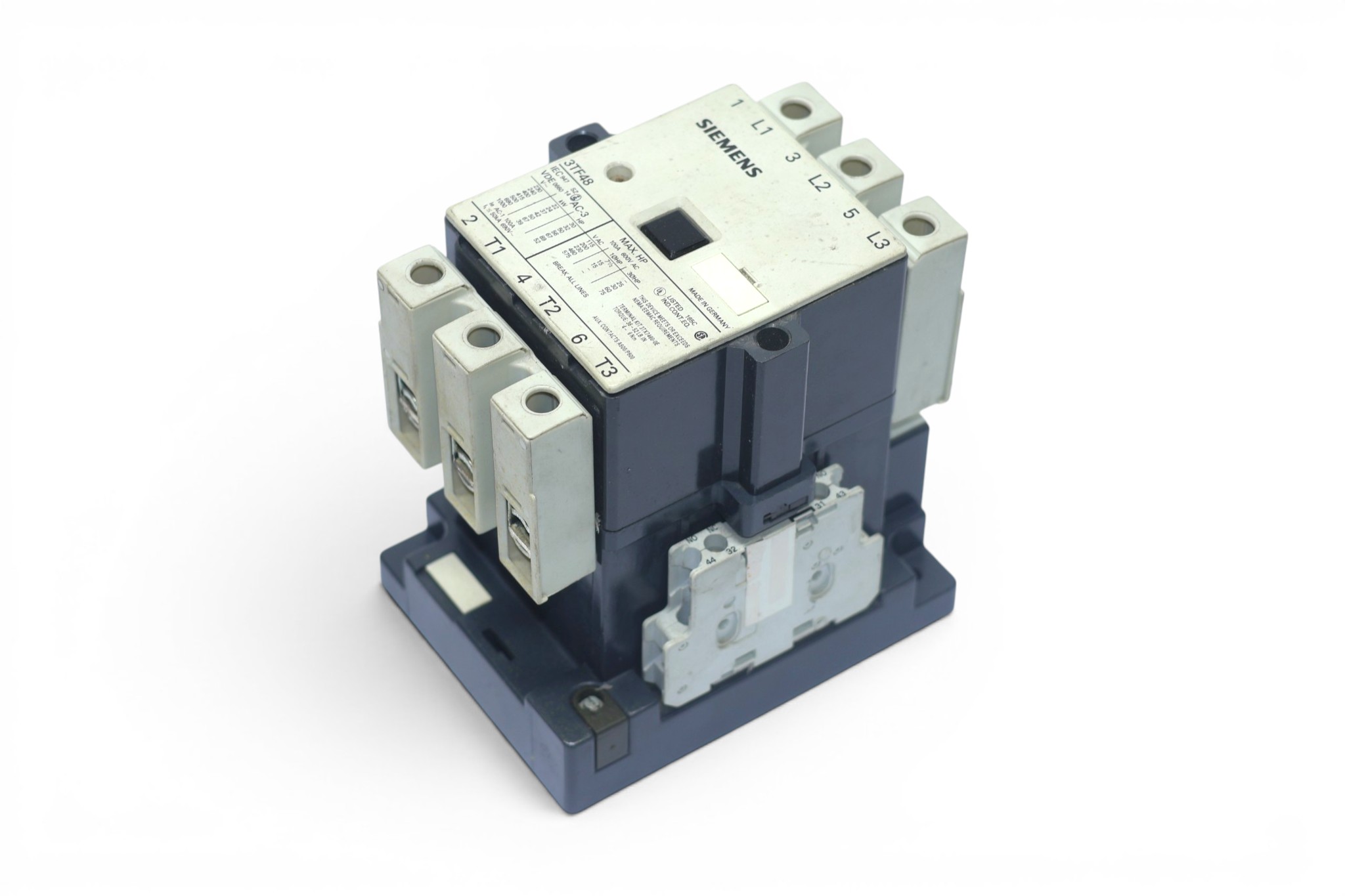 SIEMENS 3TF4822-0AB0 CONTACTOR 37KW