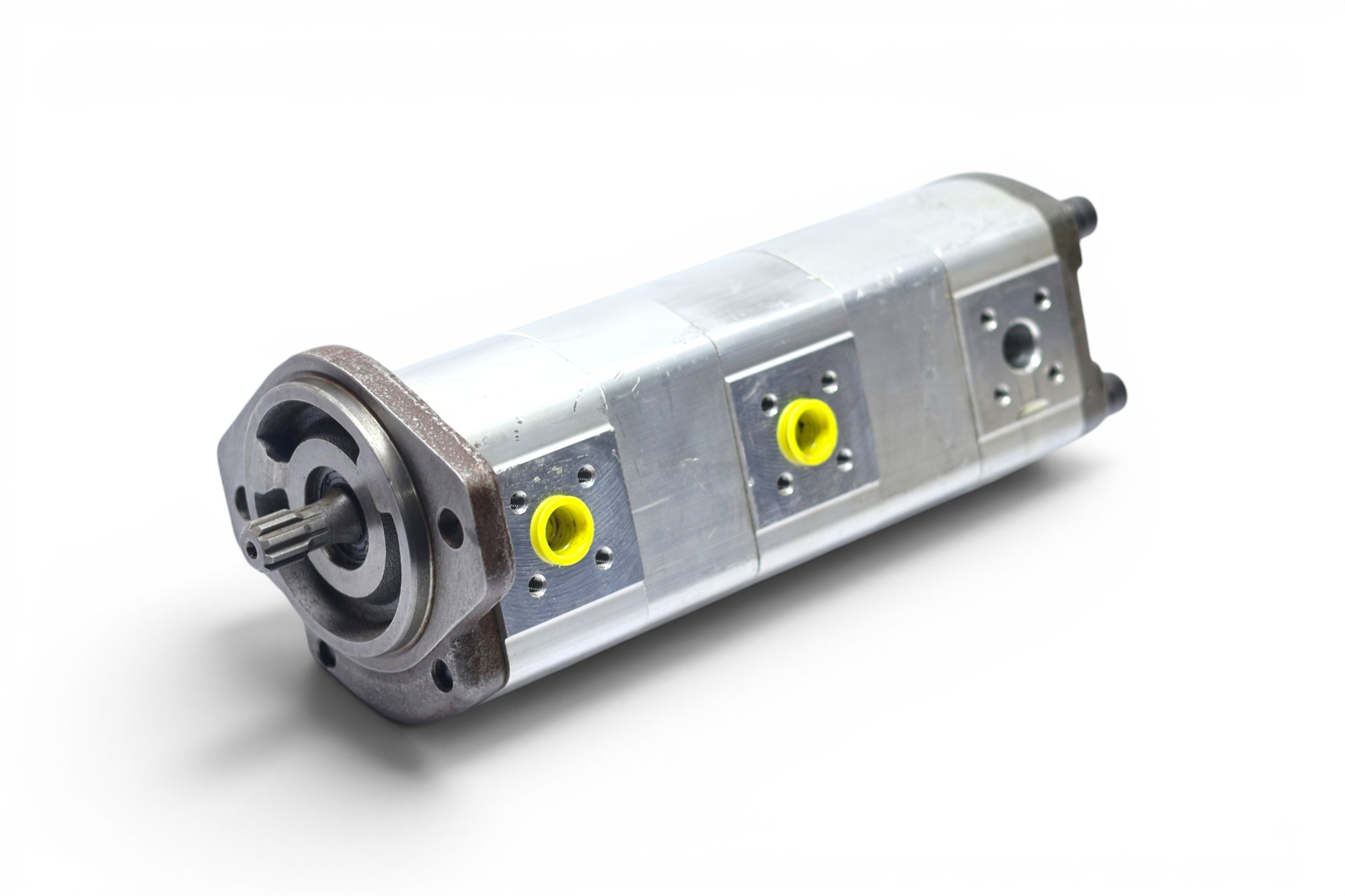 KRACHT KP 1/8 A10A SXF 4NL1 3 SECTION GEAR PUMP