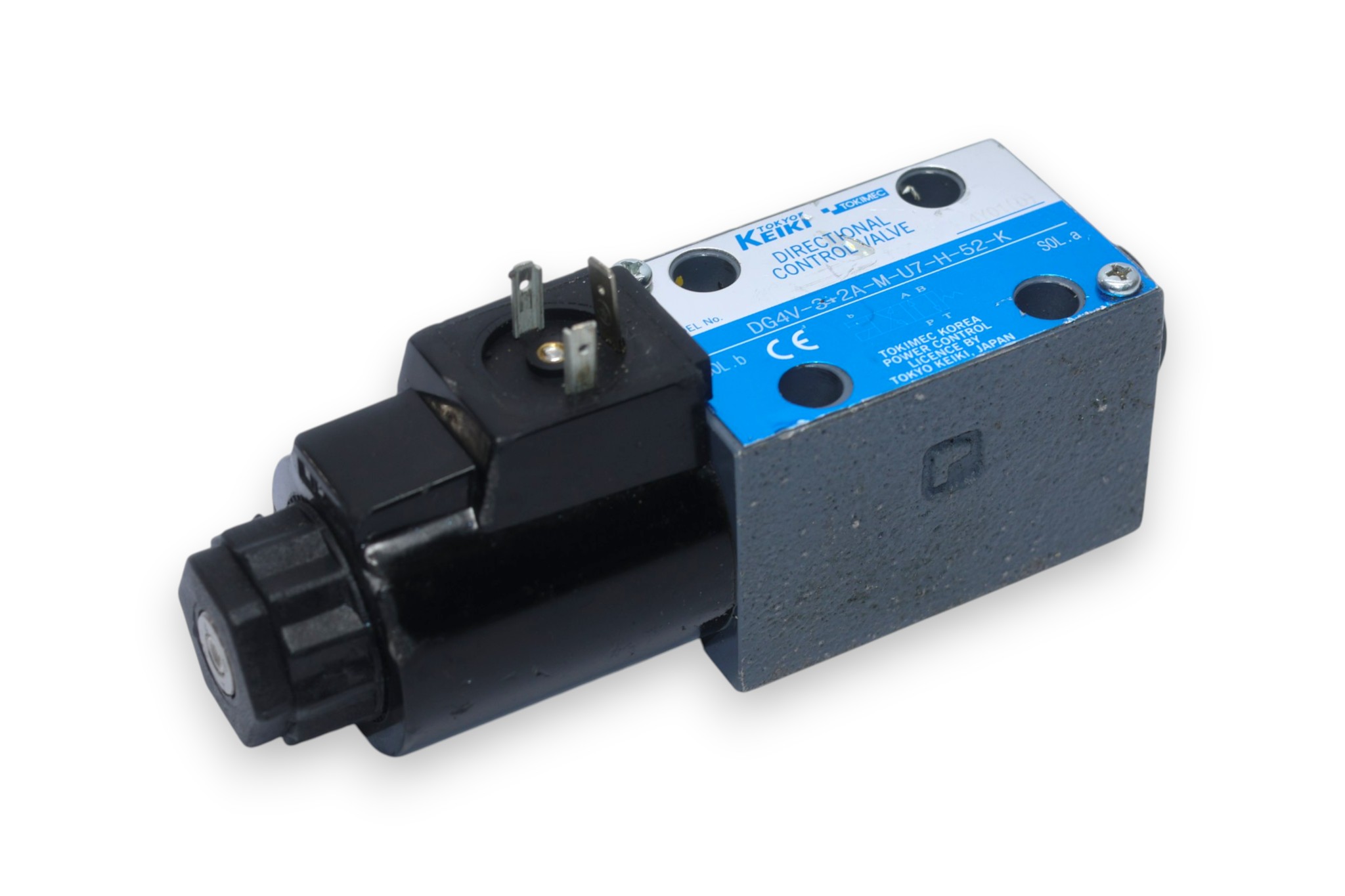 TOKYO KEIKI DG4V-3-2A-M-U7-H-52-K DIRECTIONAL CONTROL VALVE