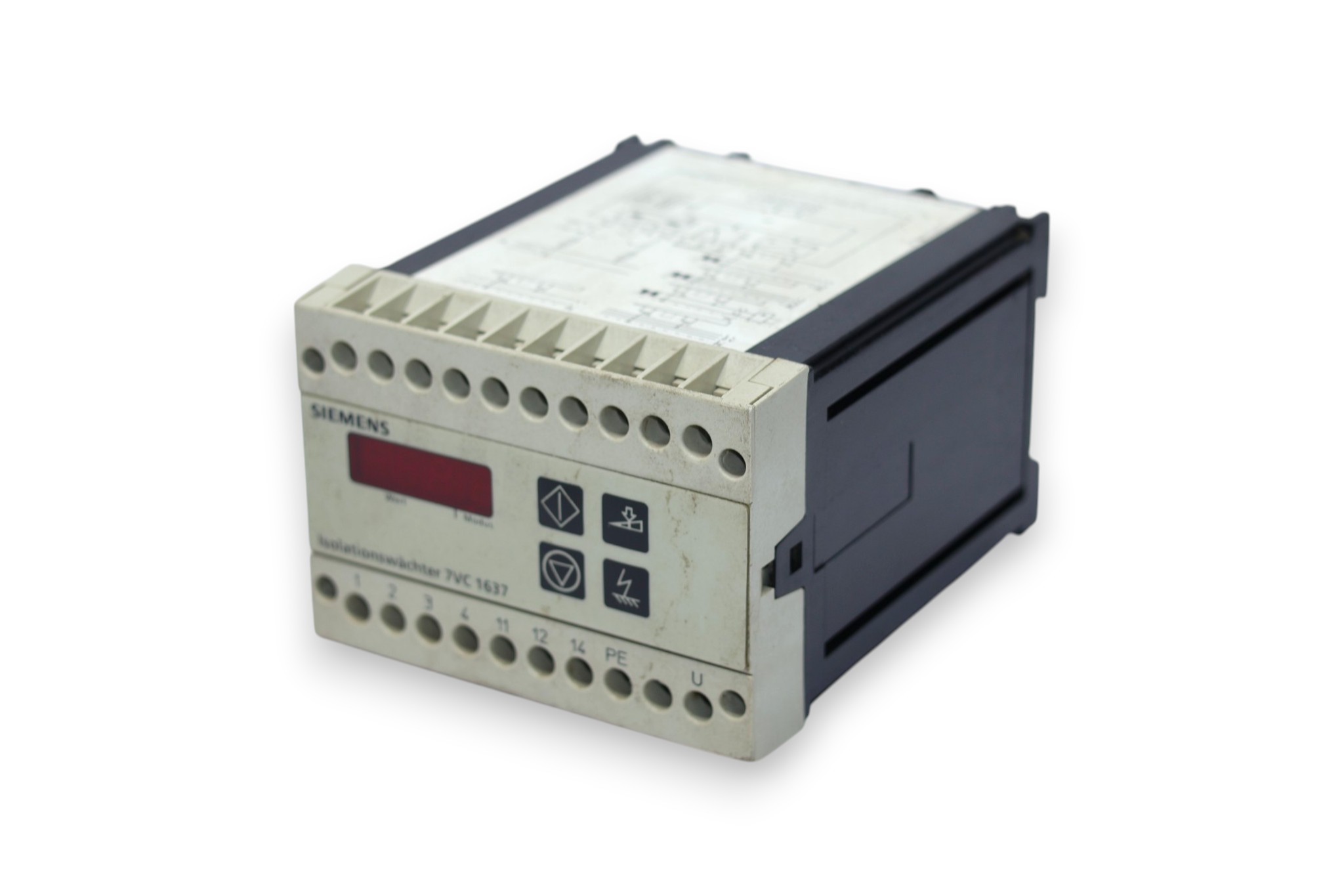 SIEMENS 7VC1637-5AC00 EARTH-LEAKAGE MONITOR