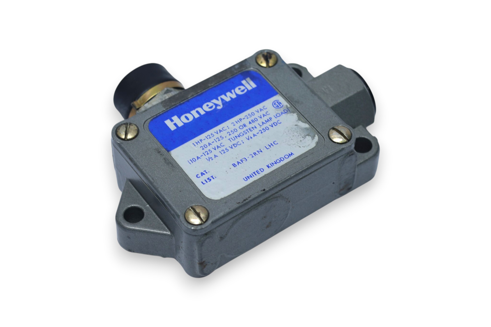 HONEYWELL BAF3-2RN-LHC LIMIT SWITCH
