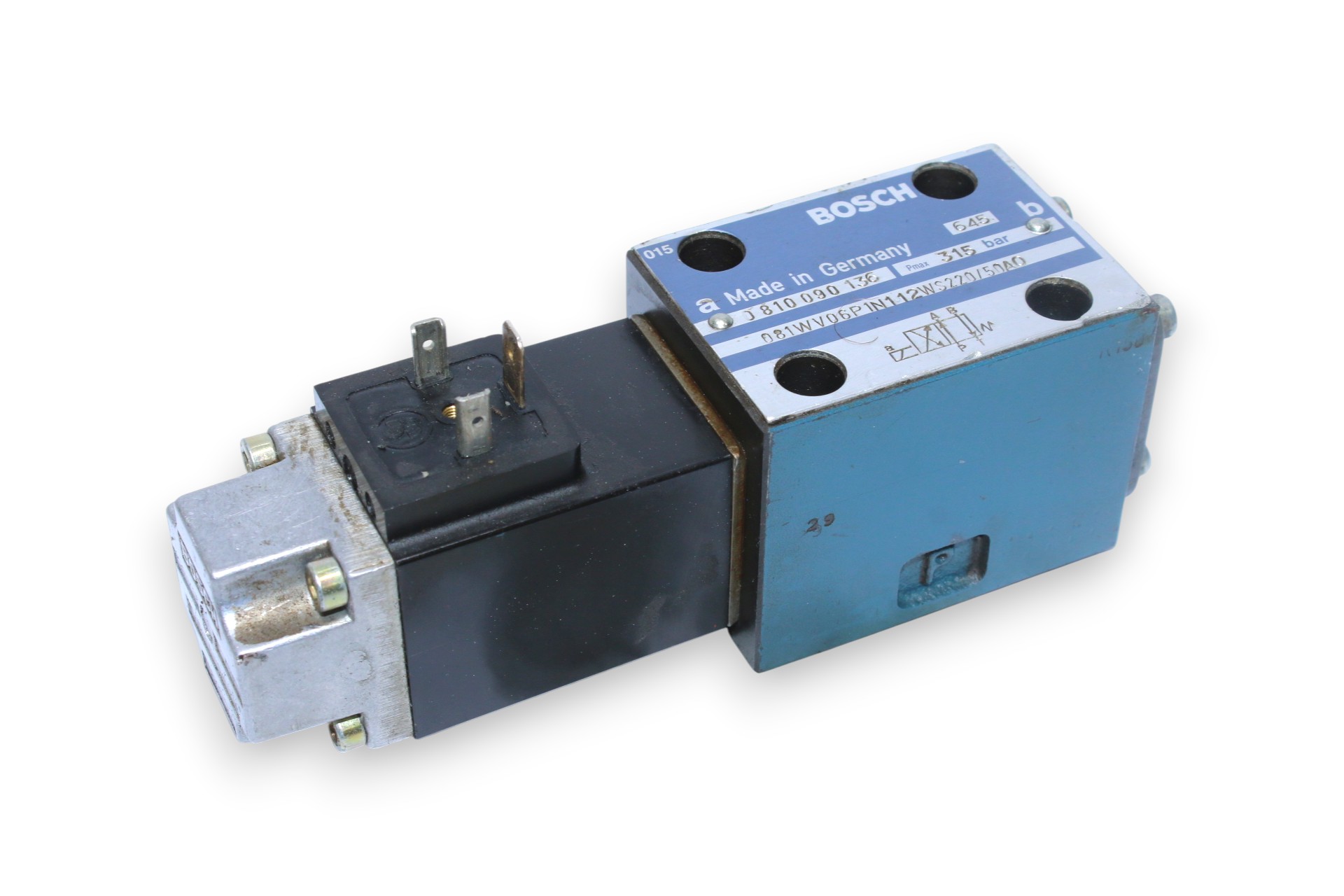 HYDRONORMA 4WE 10 J30/CG24N9Z/5L DIRECTIONAL CONTROL VALVE