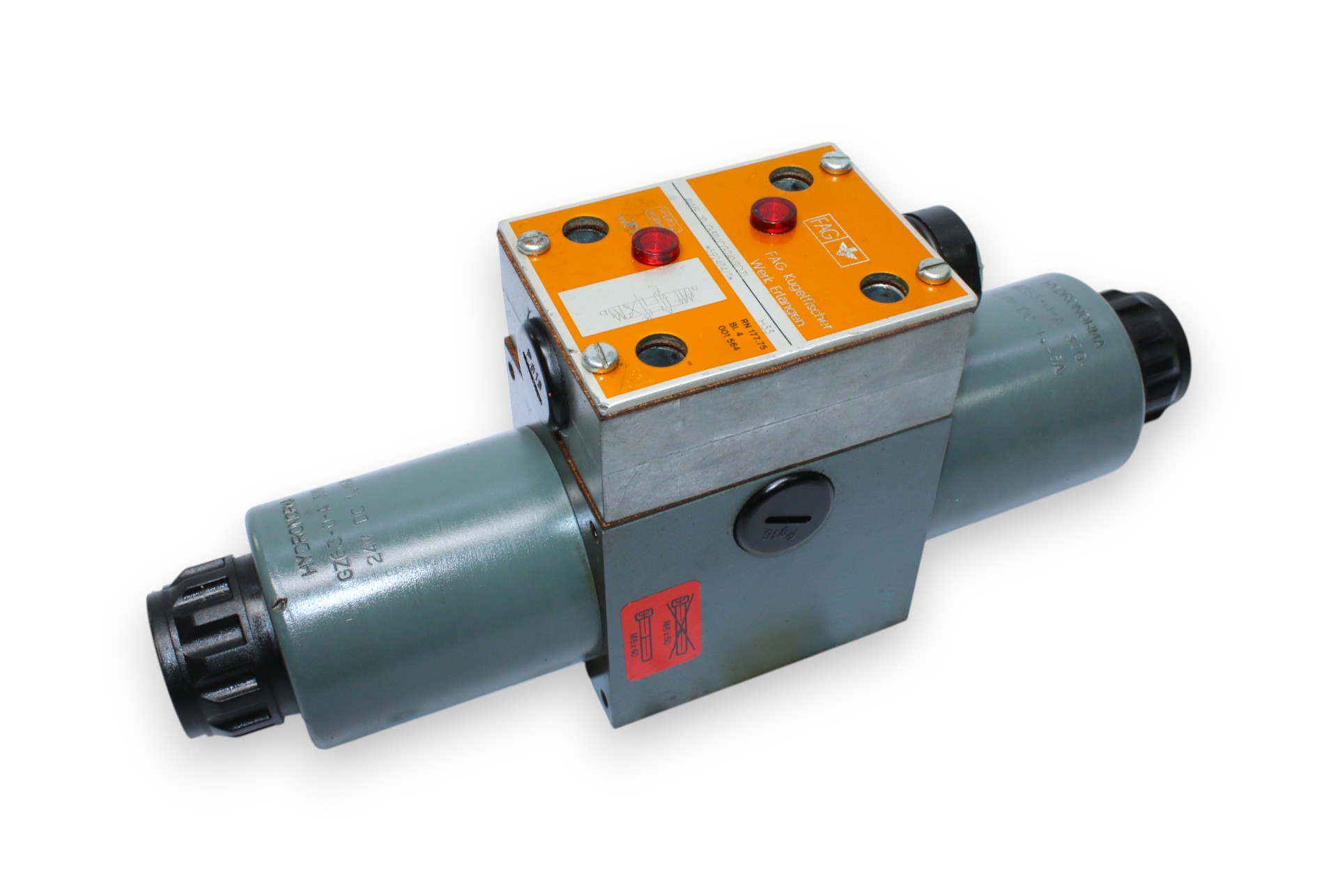 HYDRONORMA 3WE 10 A30/CG24N9Z5L DIRECTIONAL CONTROL VALVE