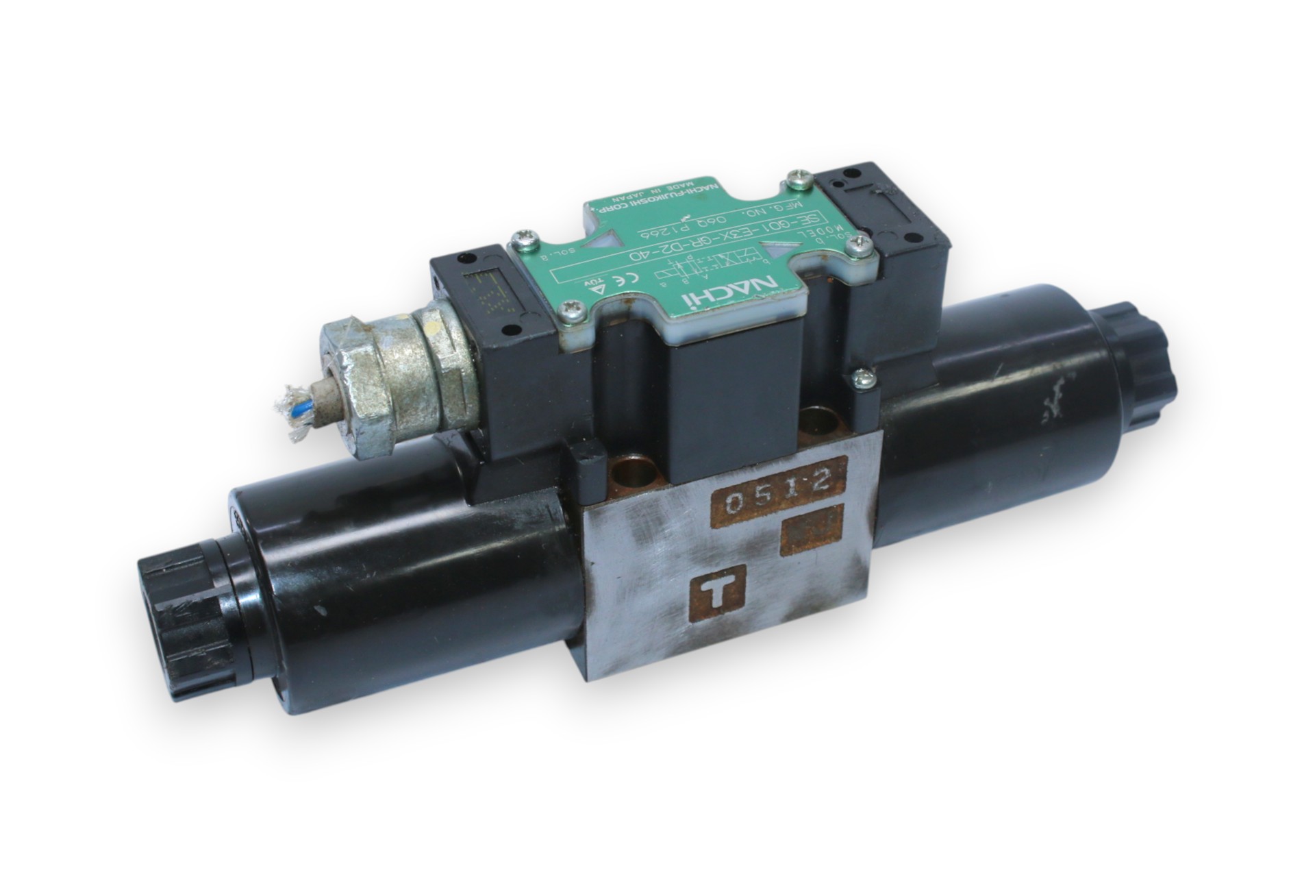NACHI SE-G01-E3X-GR-D2-40 SOLENOID OPERATED DIRECTIONAL VALVE