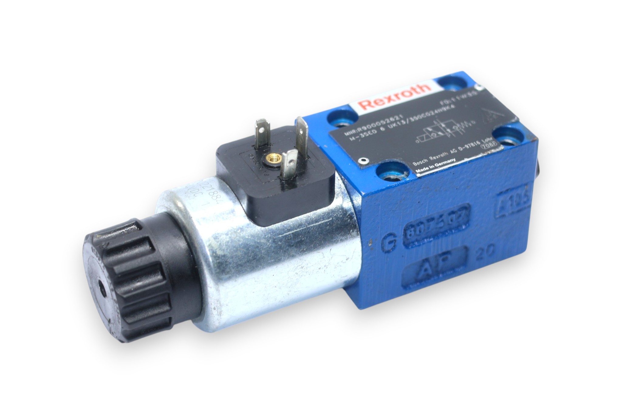 REXROTH M-3SED6UK13/350CG24N9K4 POPPET DIRECTIONAL VALVE R900052621