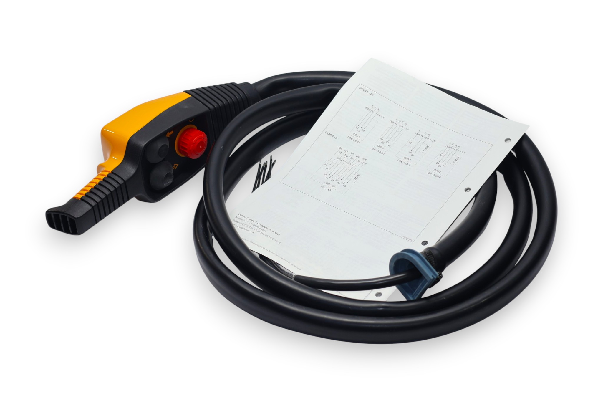 DEMAG DSK3DP1 PUSH-BUTTON PENDANT SWITCH 87468344