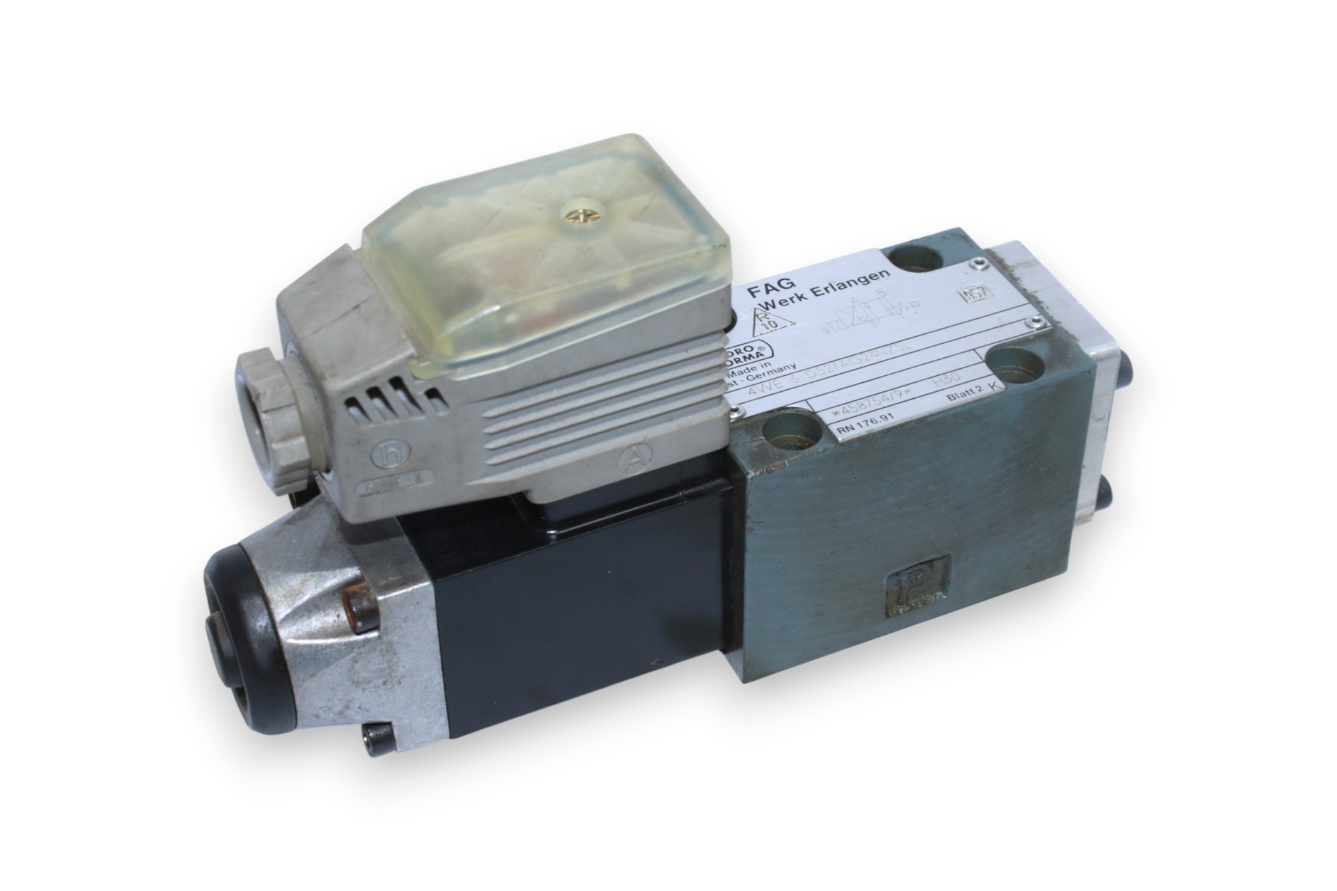 HYDRONORMA 4WE 6 D52/AG24N9Z5L DIRECTIONAL CONTROL VALVE