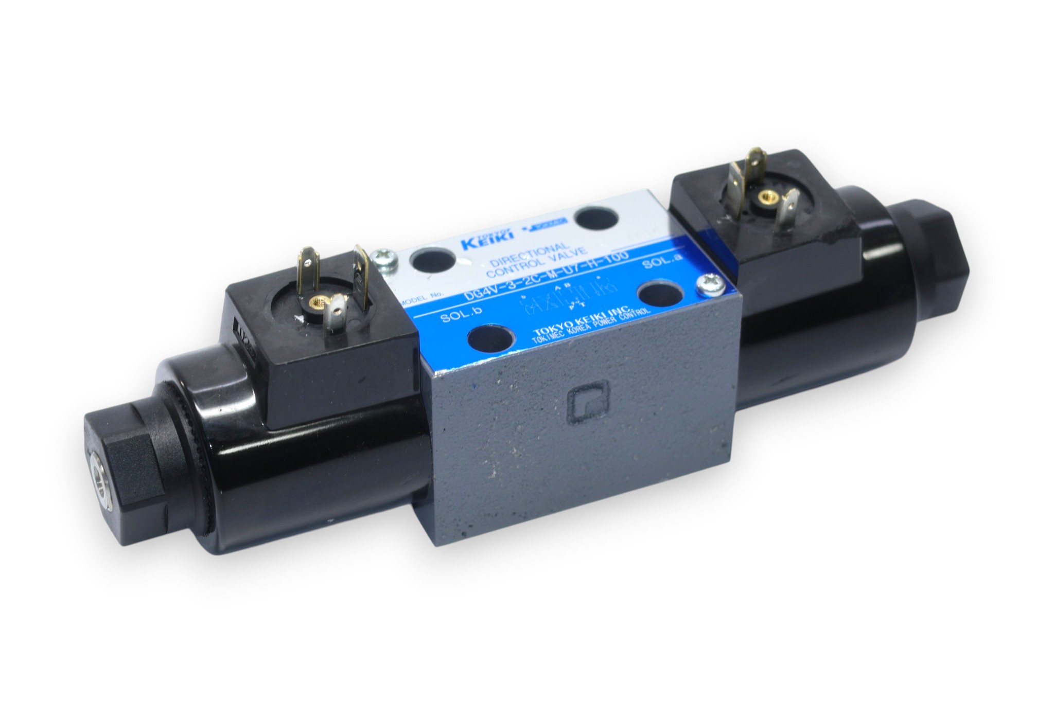 TOKYO KEIKI DG4V-3-2C-M-U7-H-100 DIRECTIONAL CONTROL VALVE (WITHOUT COIL)