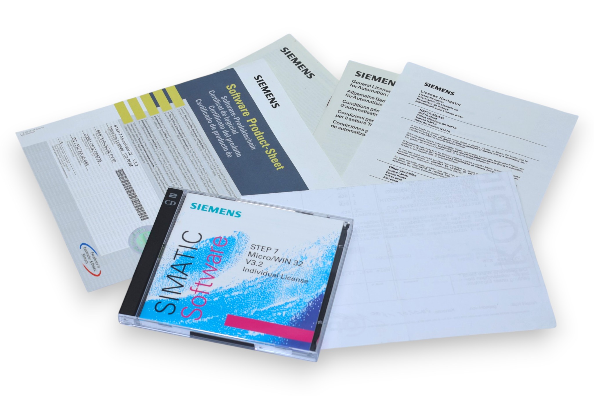 SIEMENS 6ES7810-2BC02-0YX0 STEP7-MICRO/WIN32