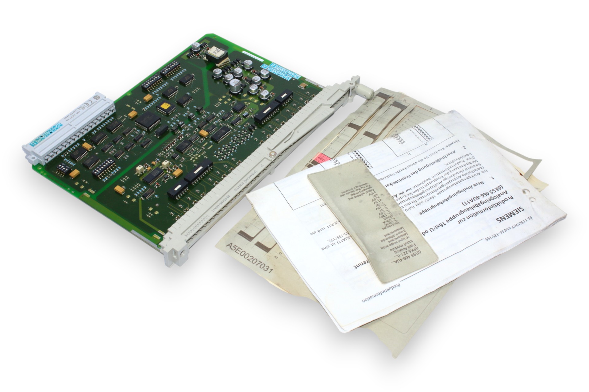 SIEMENS 6ES5466-4UA11 ANALOG INPUT MODUL