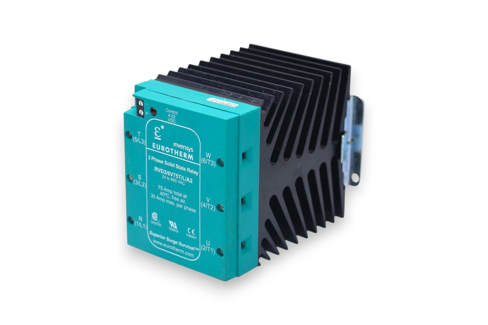 EUROTHERM RVD3/6V75T/L/A2 SOLID STATE RELAY