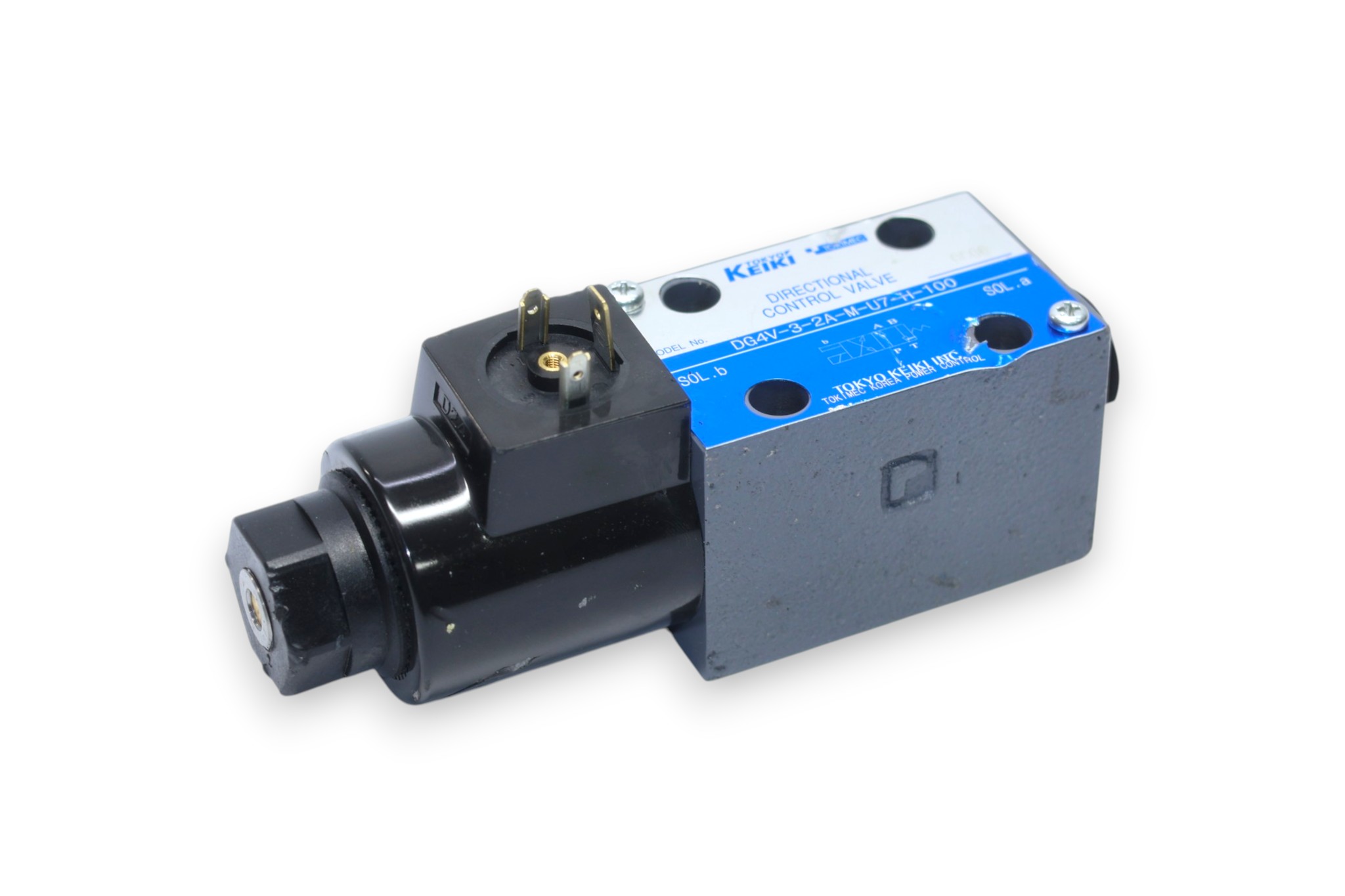 TOKYO KEIKI DG4V-3-2A-M-U7-H-100 DIRECTIONAL CONTROL VALVE
