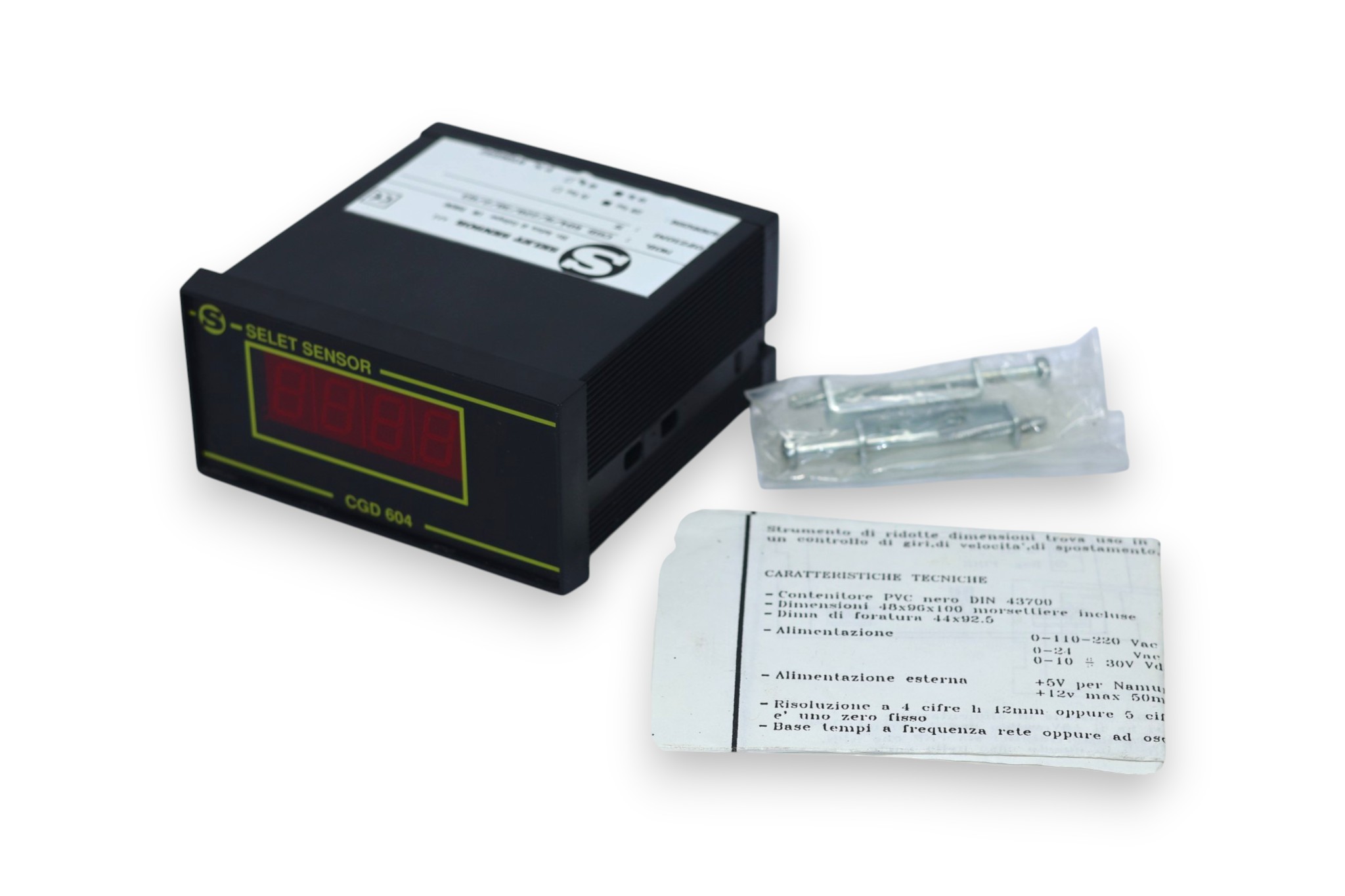 SELET SENSOR CGD 604/S/220/30/2/G3 MULTISCALE VOLTMETER CGD 604