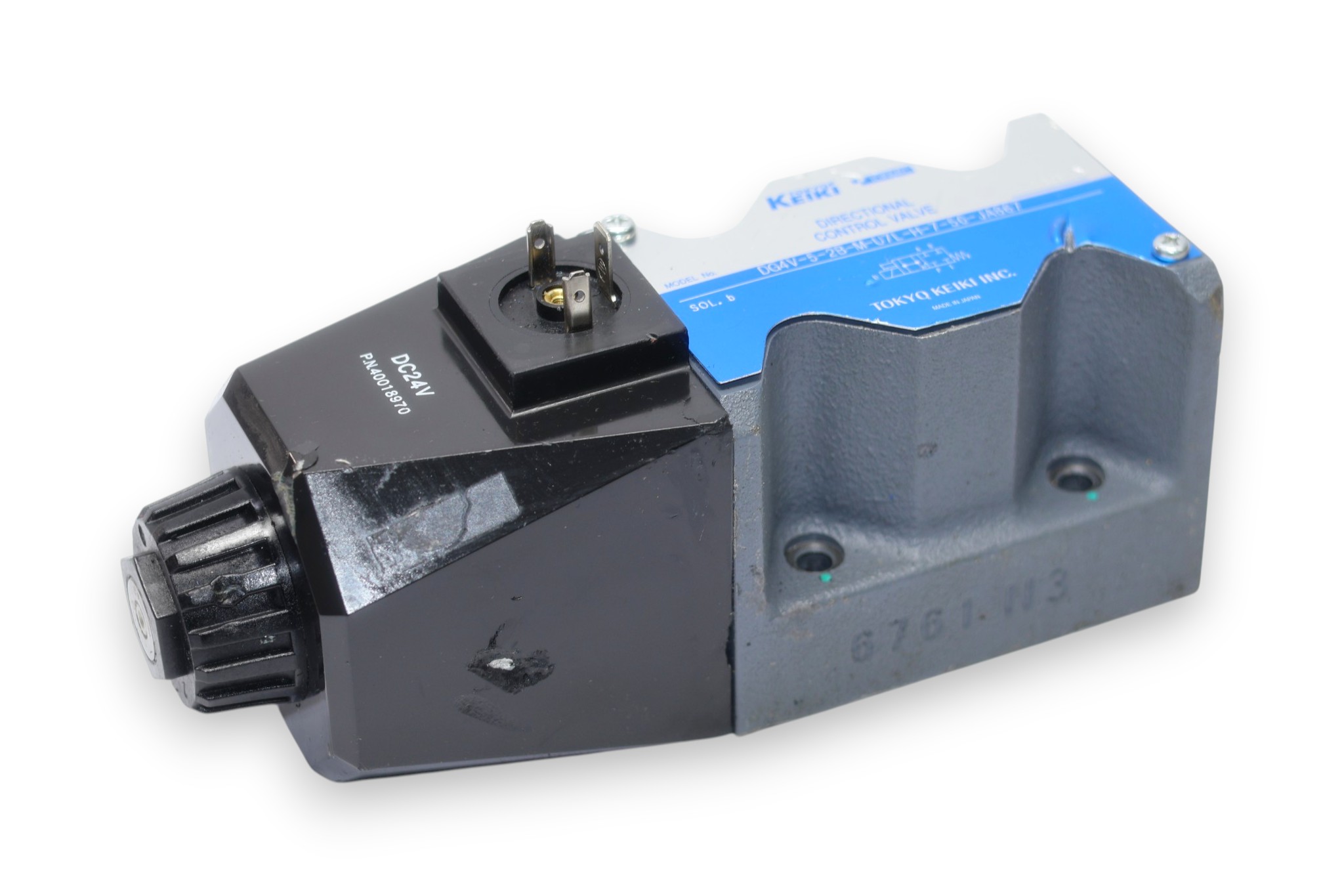 TOKYO KEIKI DG4V-5-2B-M-U7L-H-7-50-JA867 DIRECTIONAL CONTROL VALVE